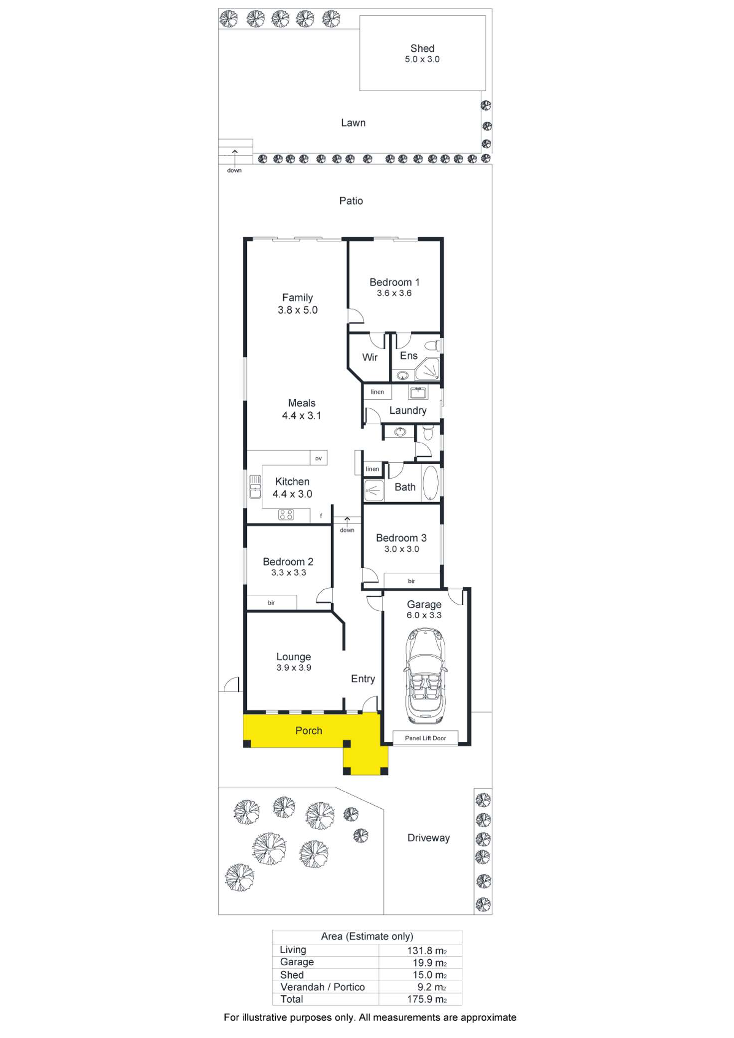 Floorplan of Homely house listing, 4 Dodd Avenue, Port Noarlunga SA 5167