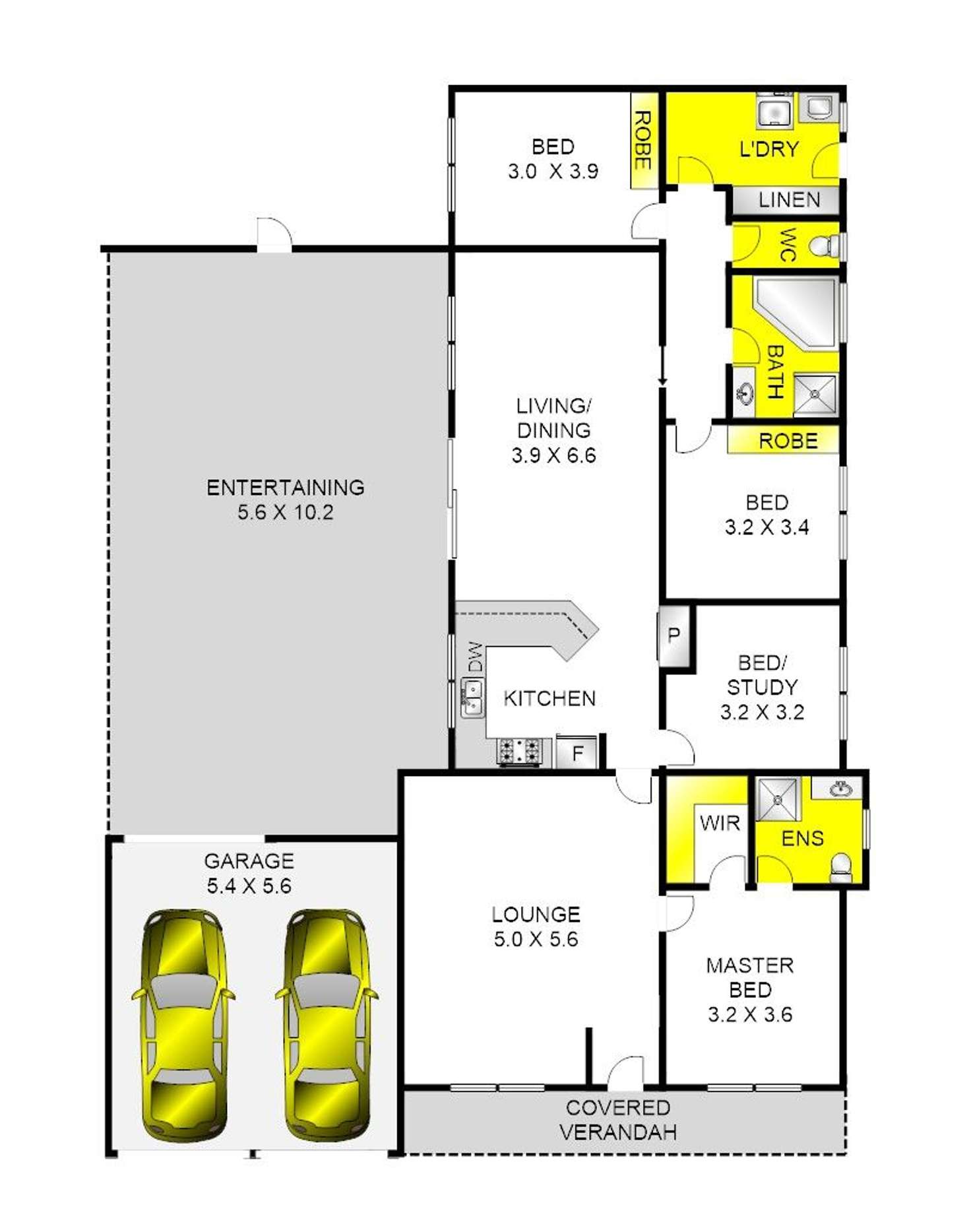 Floorplan of Homely house listing, 11 Primlea Court, Corio VIC 3214