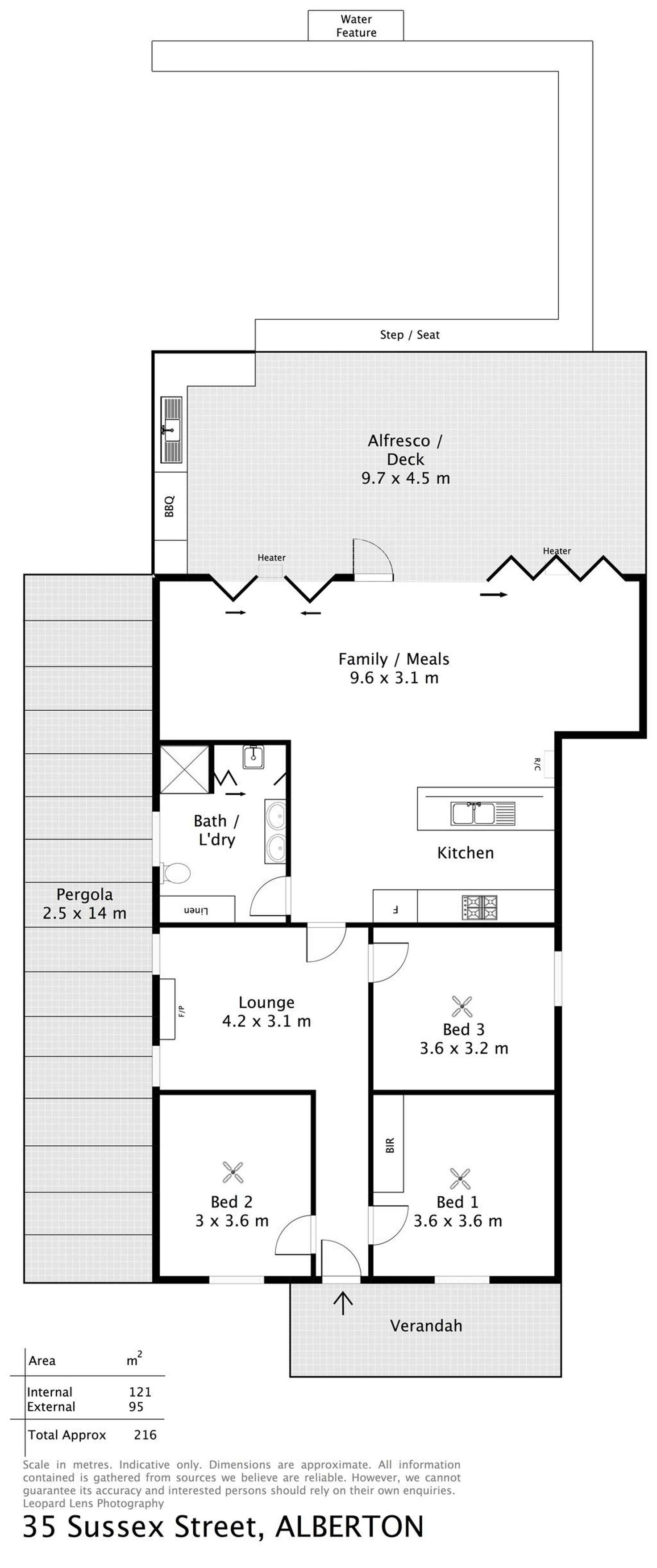 Floorplan of Homely house listing, 35 Sussex Street, Alberton SA 5014