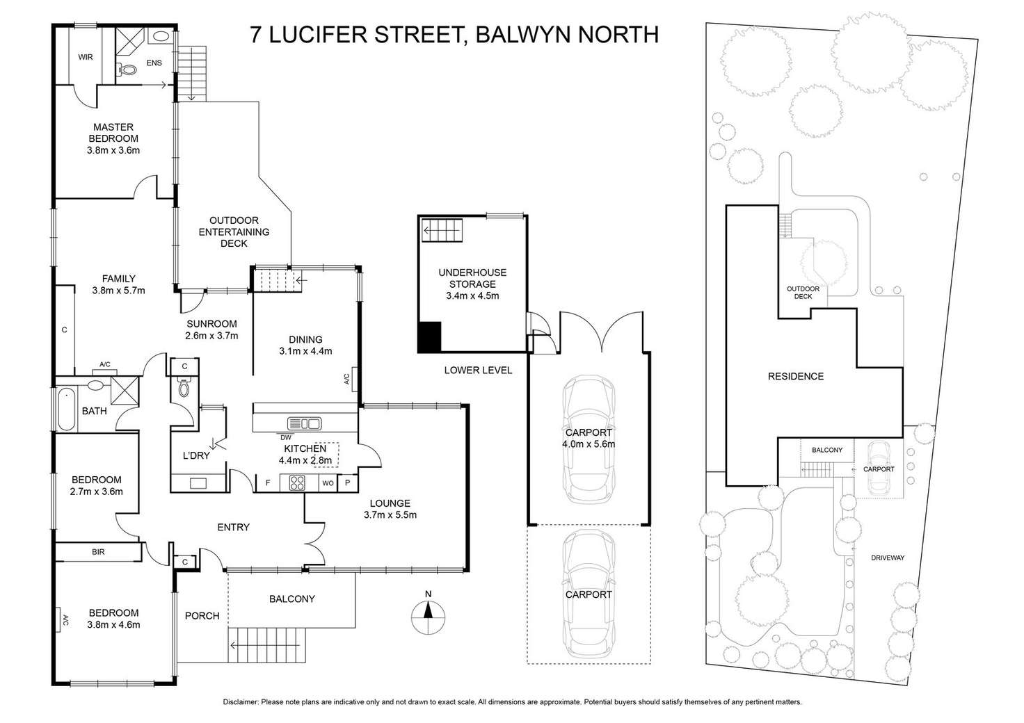 Floorplan of Homely house listing, 7 Lucifer Street, Balwyn North VIC 3104