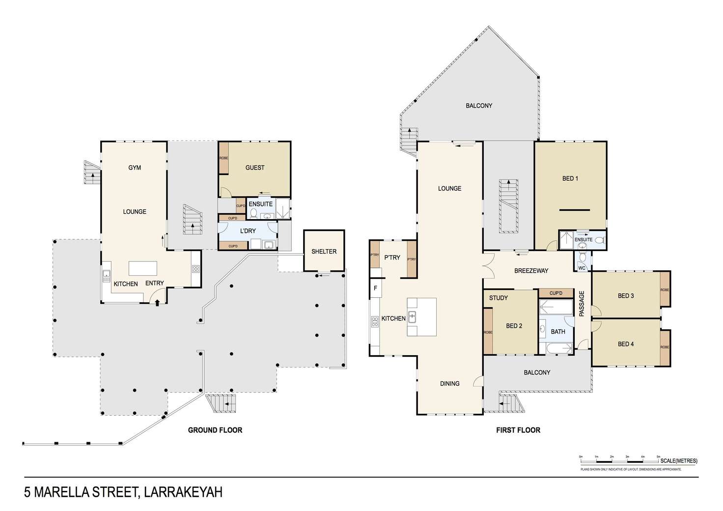 Floorplan of Homely house listing, 5 Marella Street, Larrakeyah NT 820