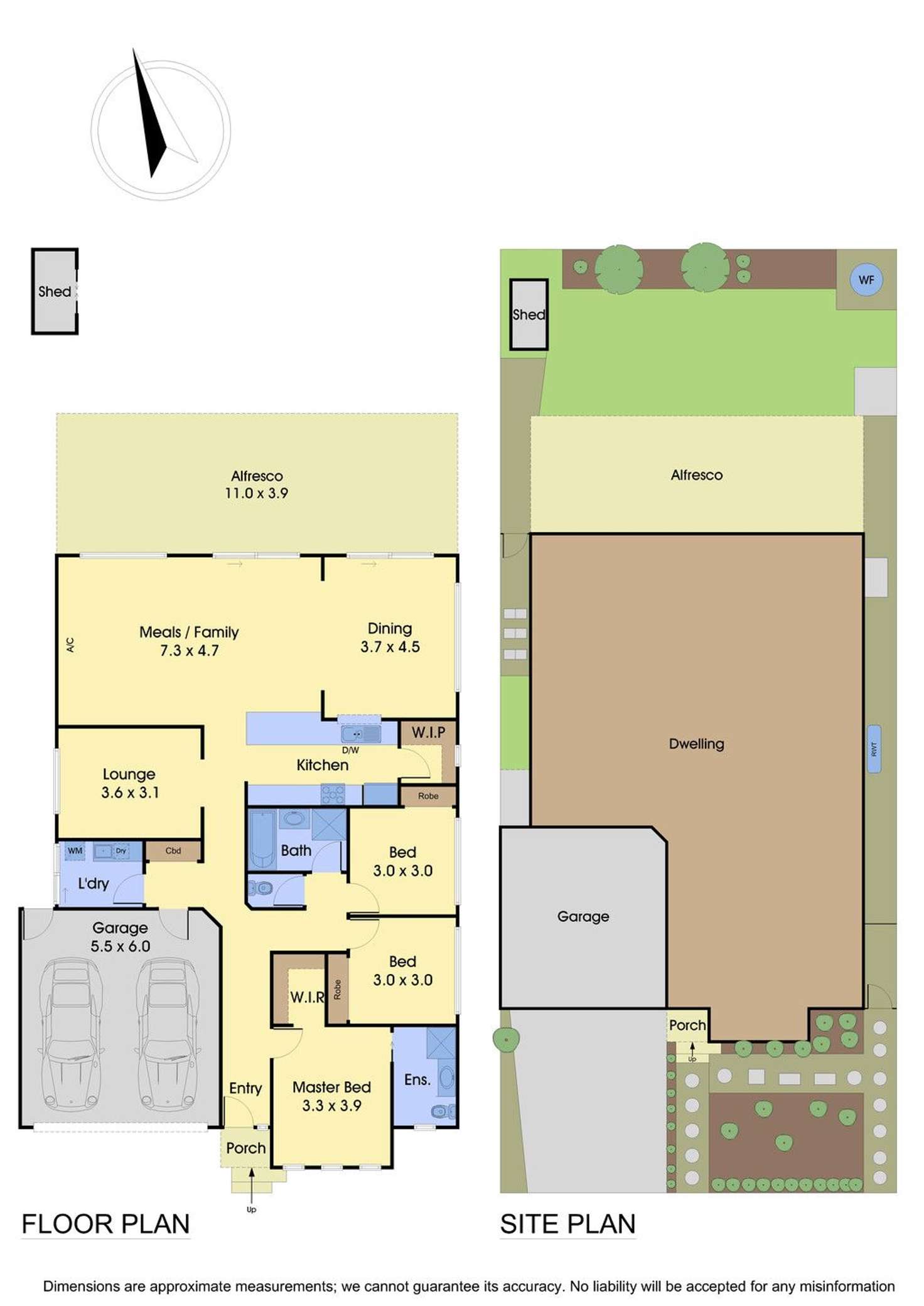 Floorplan of Homely house listing, 11 Starboard Drive, Doreen VIC 3754