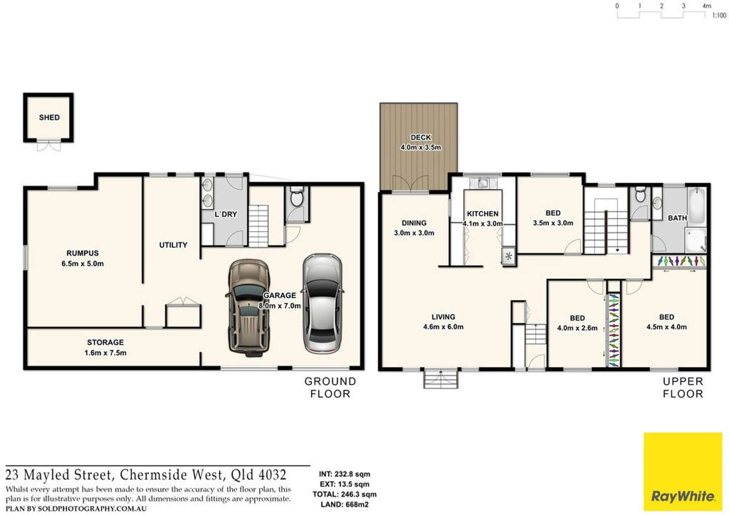 Floorplan of Homely house listing, 23 Mayled Street, Chermside West QLD 4032