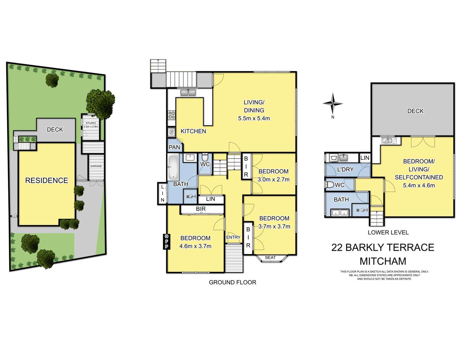 Floorplan of Homely house listing, 22 Barkly Terrace, Mitcham VIC 3132