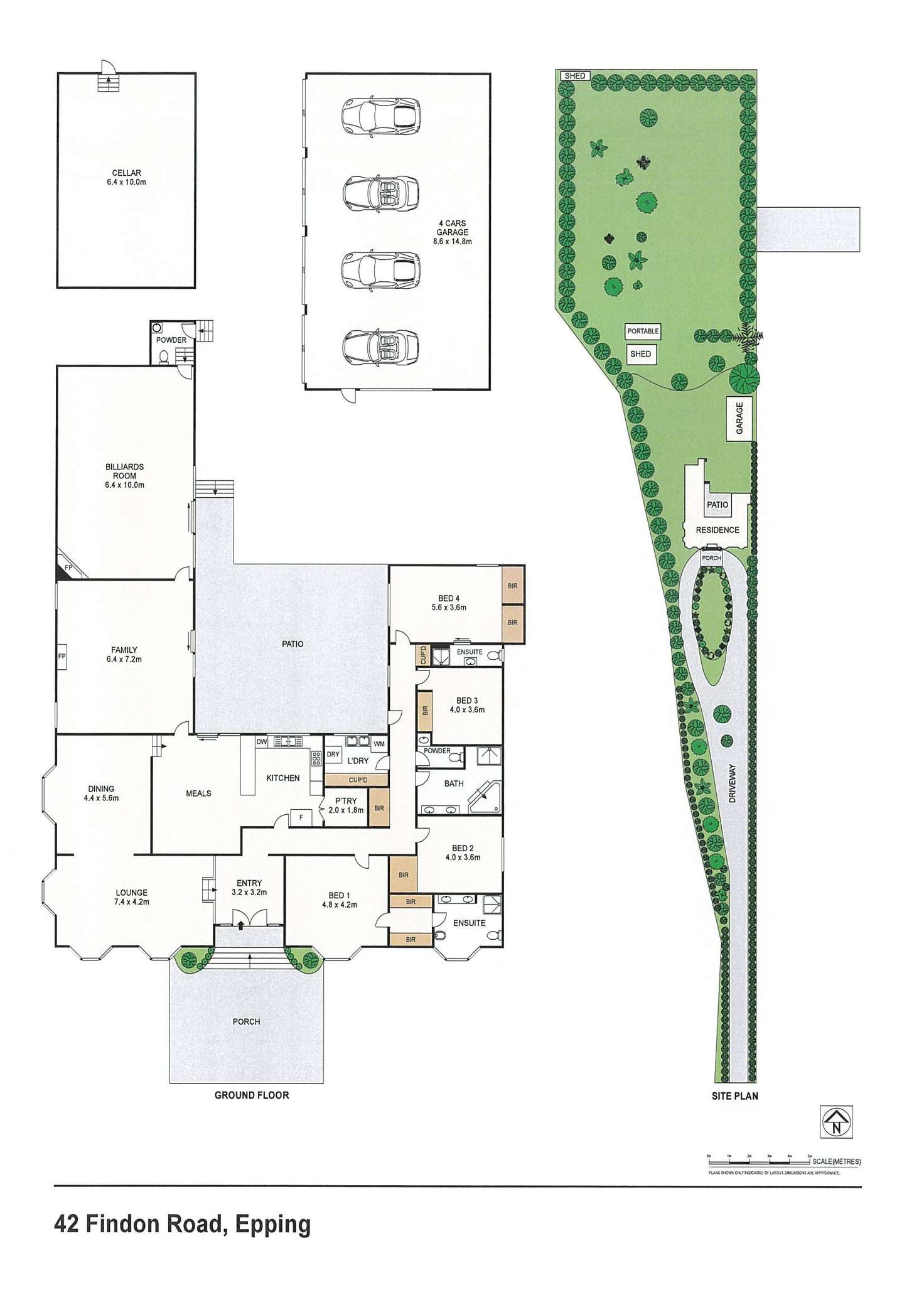 Floorplan of Homely house listing, 42 Findon Road, Epping VIC 3076