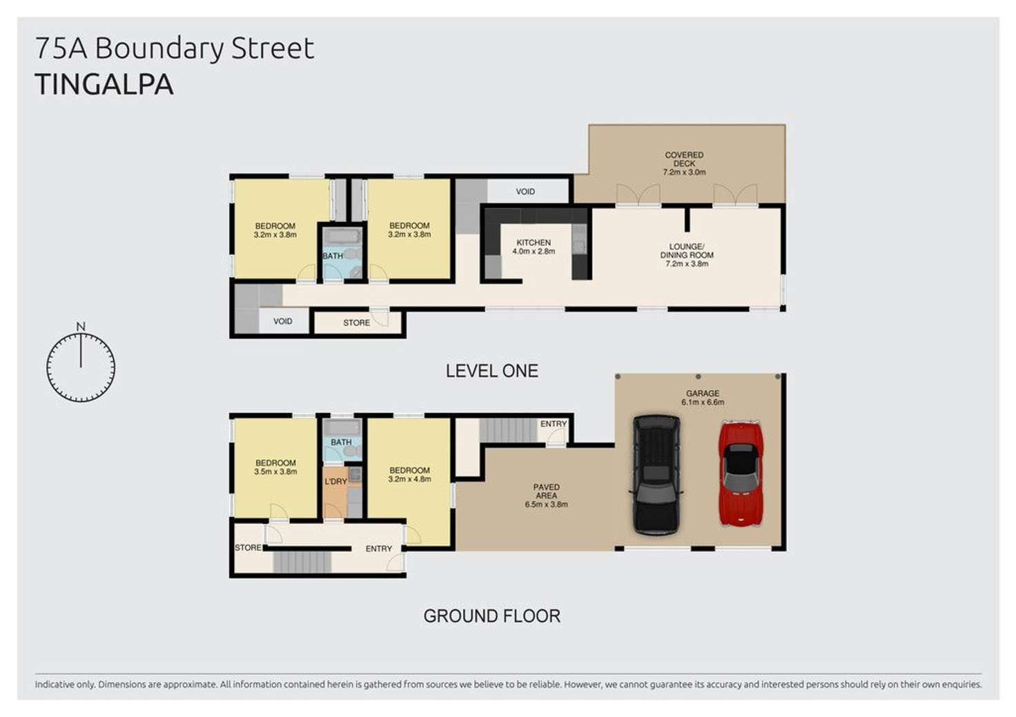 Floorplan of Homely house listing, 75A Boundary Street, Tingalpa QLD 4173