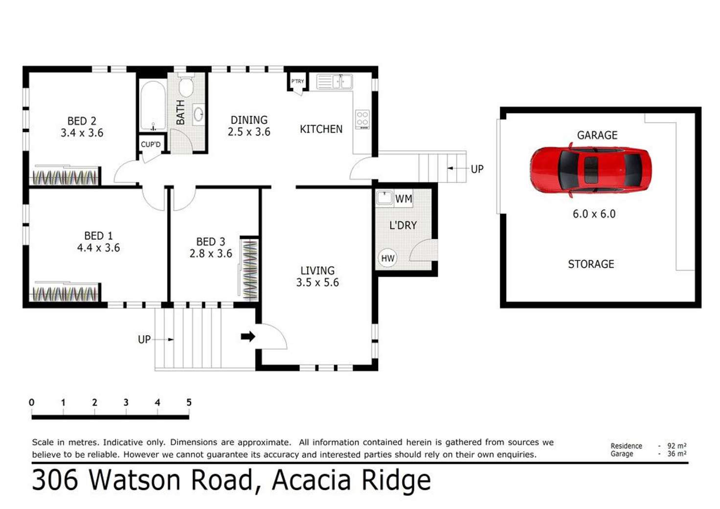 Floorplan of Homely house listing, 306 Watson Road, Acacia Ridge QLD 4110
