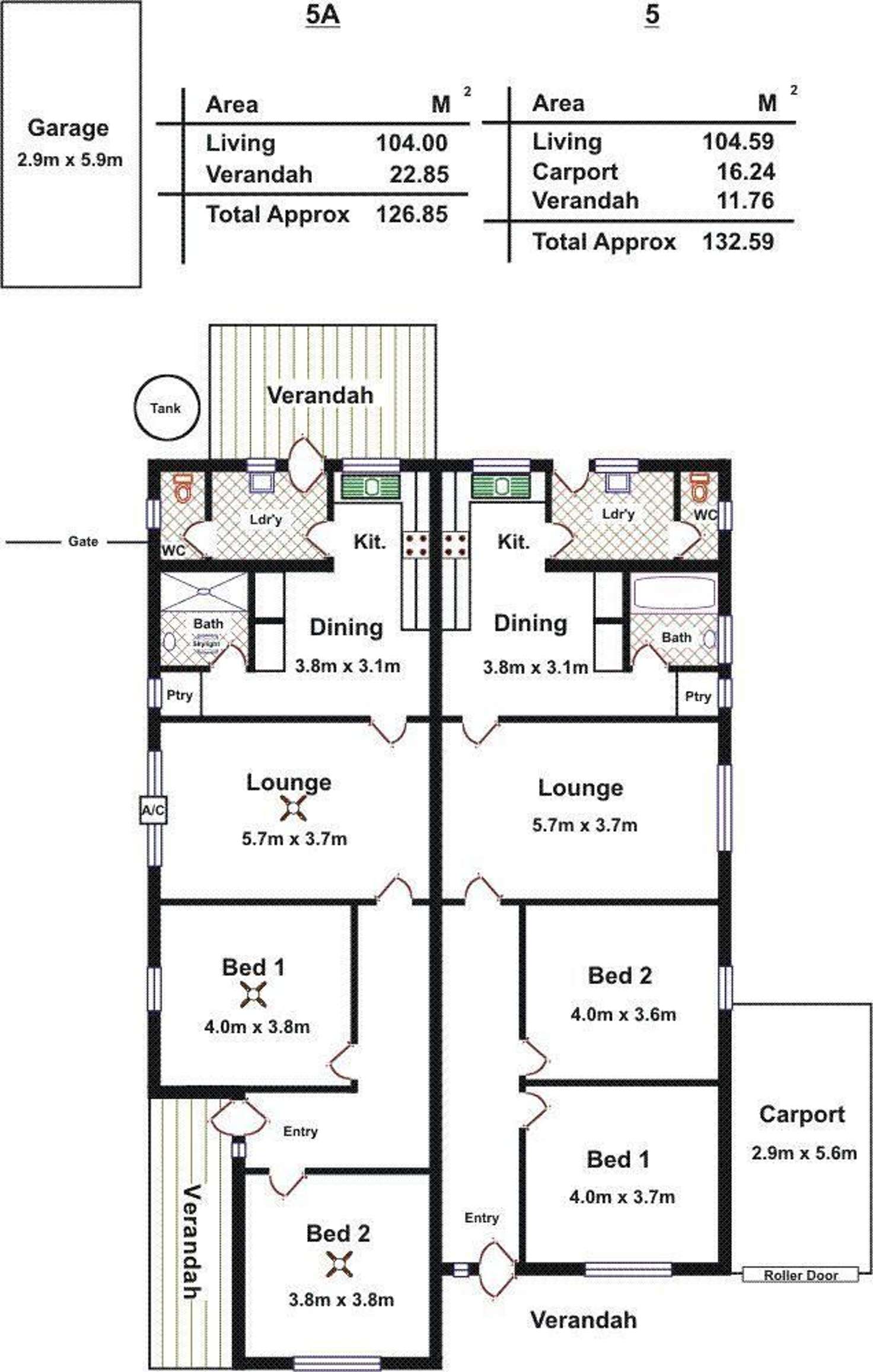 Floorplan of Homely house listing, 5 Halifax Street, Hilton SA 5033