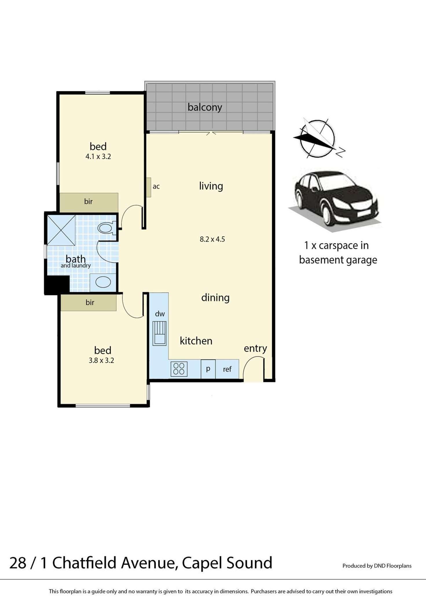 Floorplan of Homely house listing, 28/1 Chatfield Avenue, Capel Sound VIC 3940