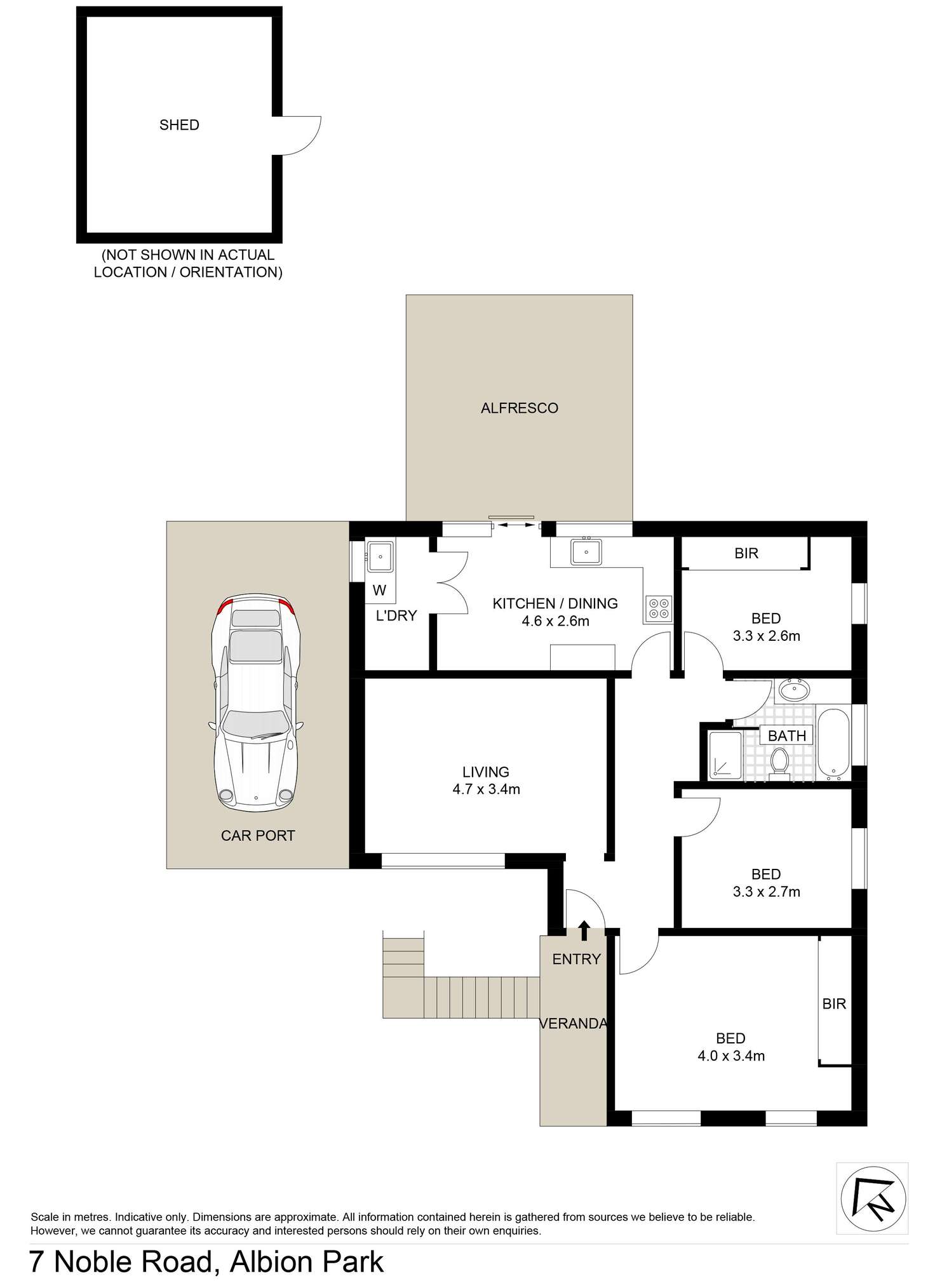 Floorplan of Homely house listing, 7 Noble Road, Albion Park NSW 2527