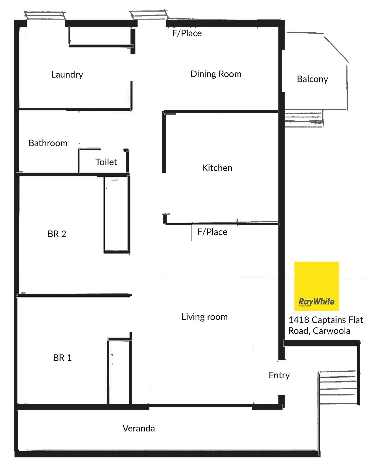 Floorplan of Homely house listing, 1418 Captains Flat Road, Carwoola NSW 2620