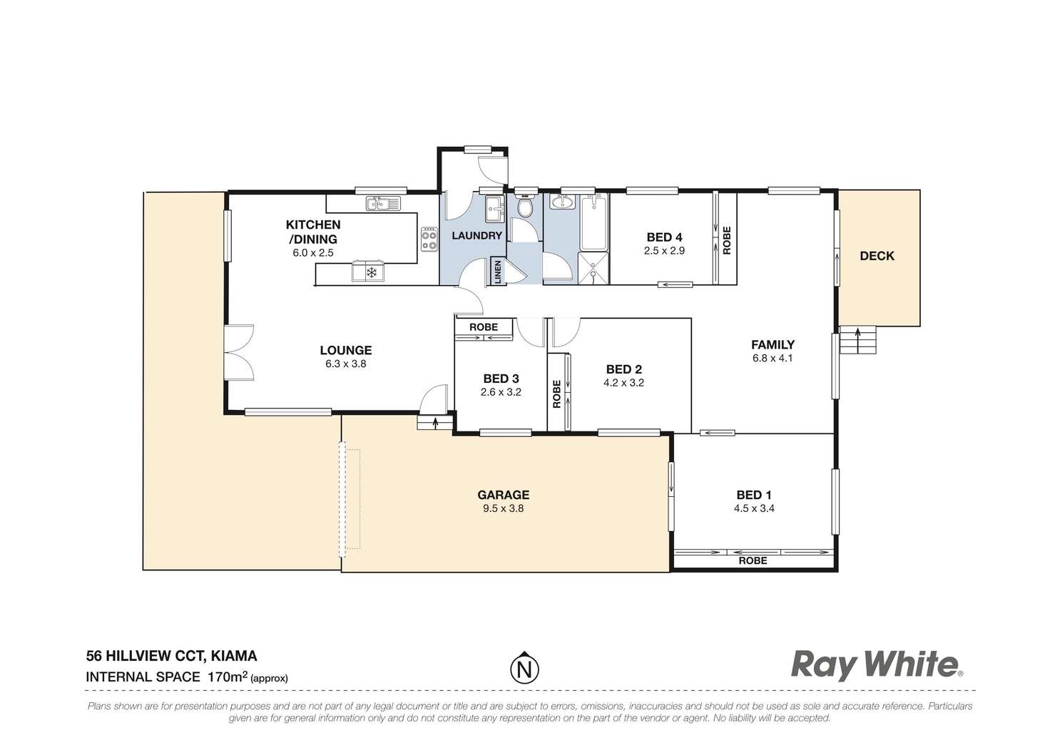 Floorplan of Homely house listing, 56 Hillview Circuit, Kiama NSW 2533