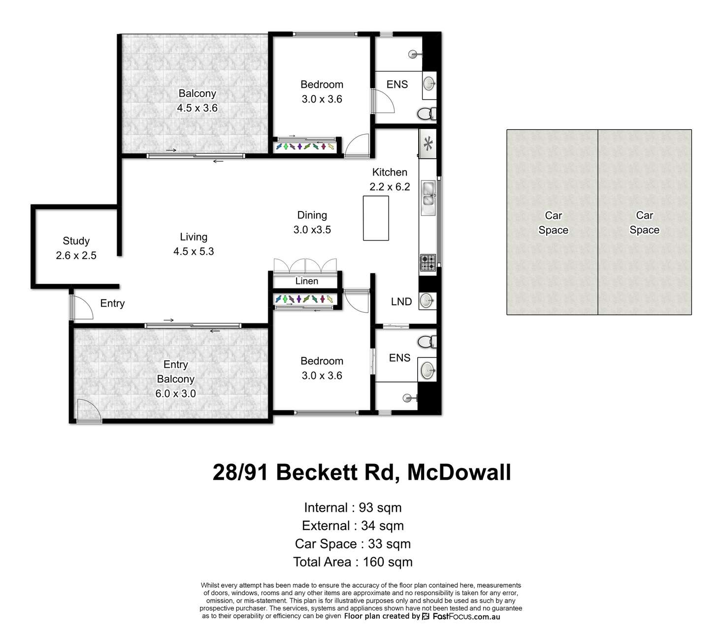 Floorplan of Homely apartment listing, 28/91 Beckett Road, Mcdowall QLD 4053