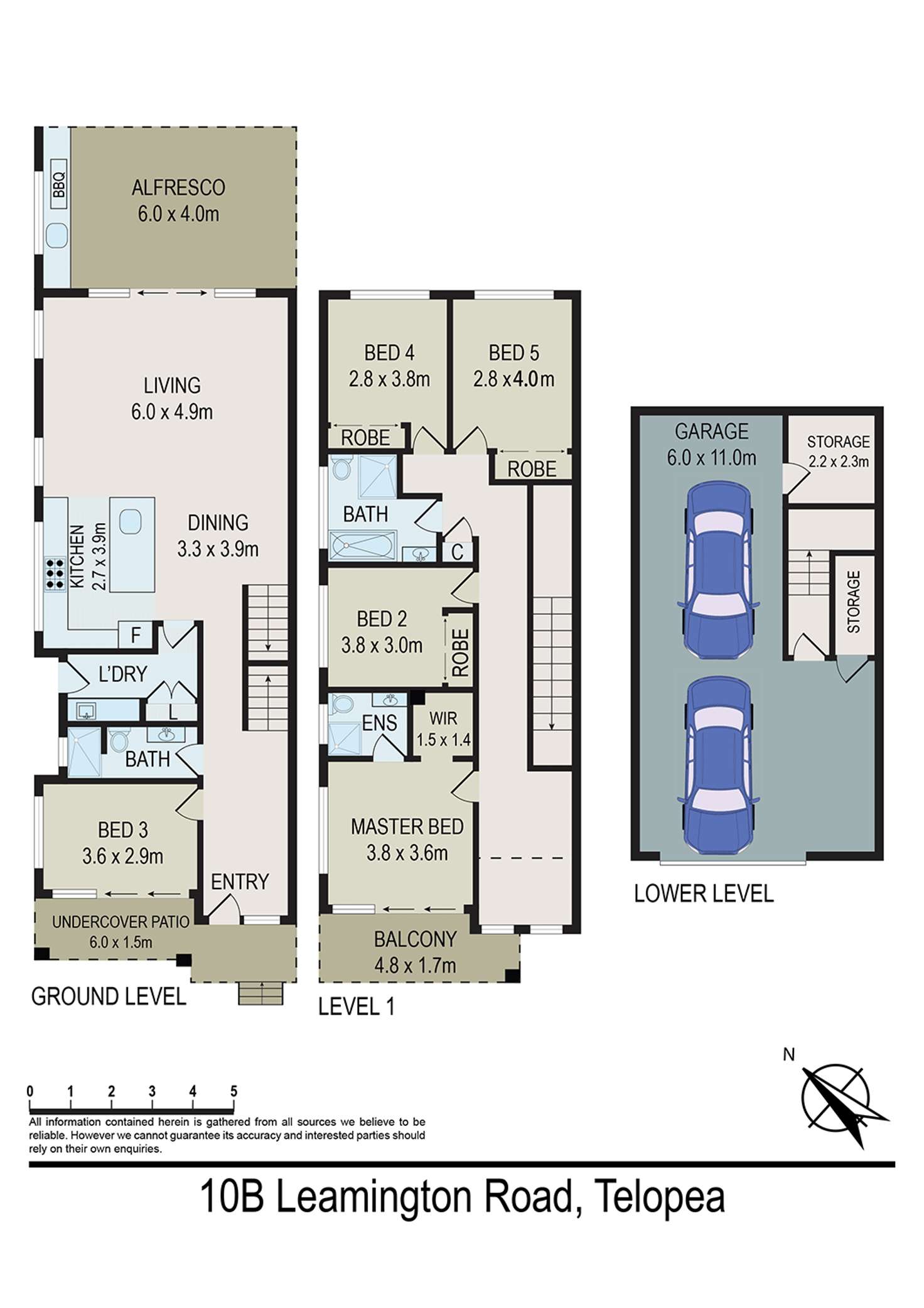 Floorplan of Homely other listing, 10B Leamington Road, Telopea NSW 2117