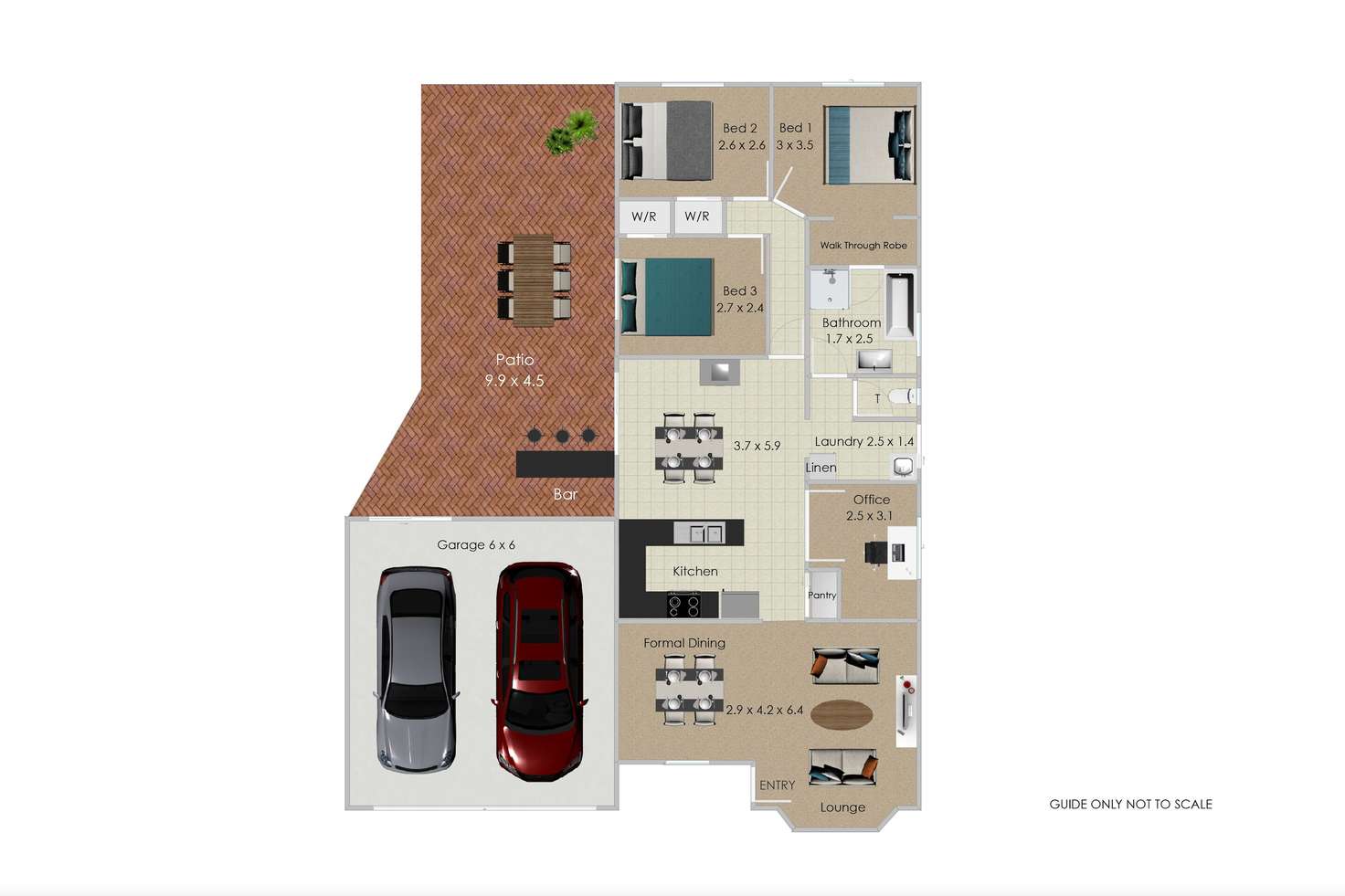 Floorplan of Homely house listing, 43 Maple Avenue, Camira QLD 4300