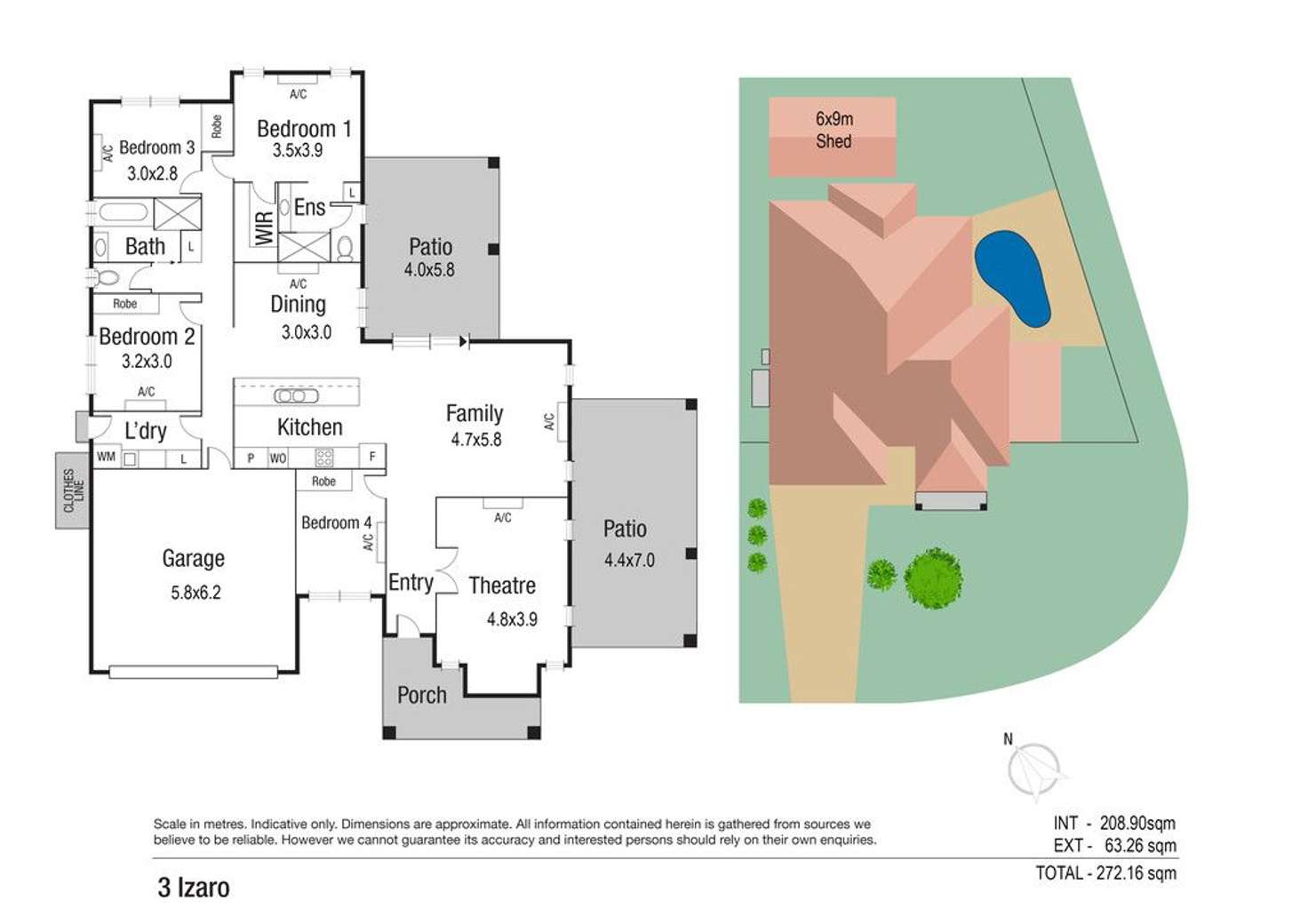 Floorplan of Homely house listing, 3 Izaro Circuit, Burdell QLD 4818