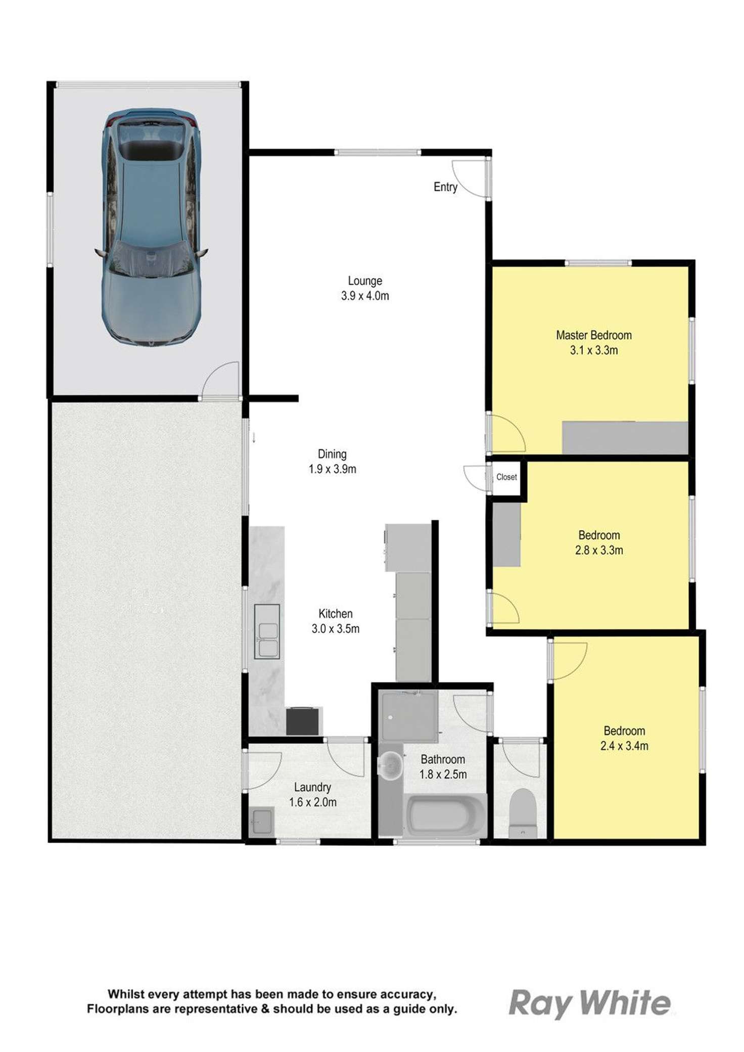 Floorplan of Homely house listing, 2 Lautrec Street, Bracken Ridge QLD 4017