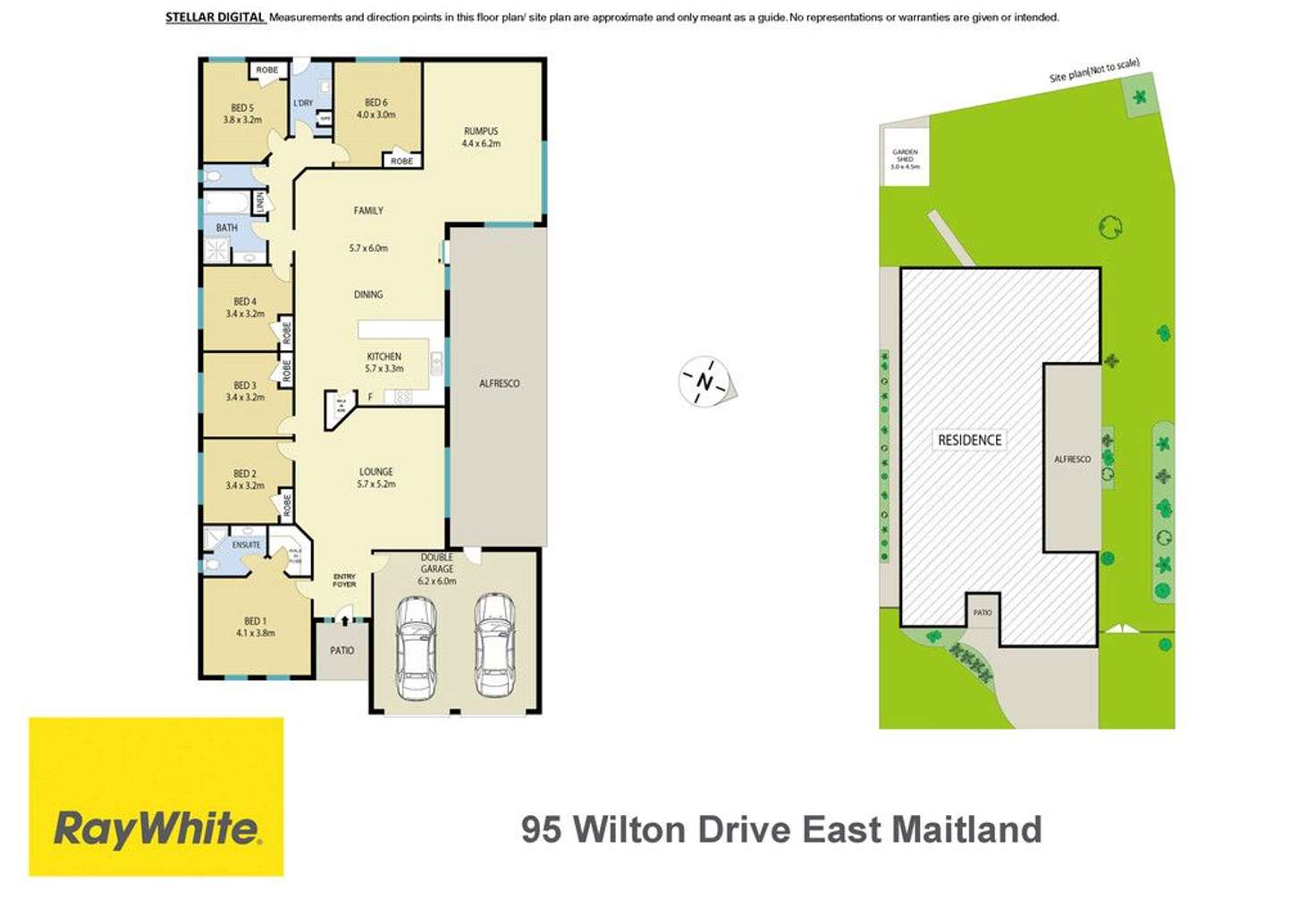 Floorplan of Homely house listing, 95 Wilton Drive, East Maitland NSW 2323