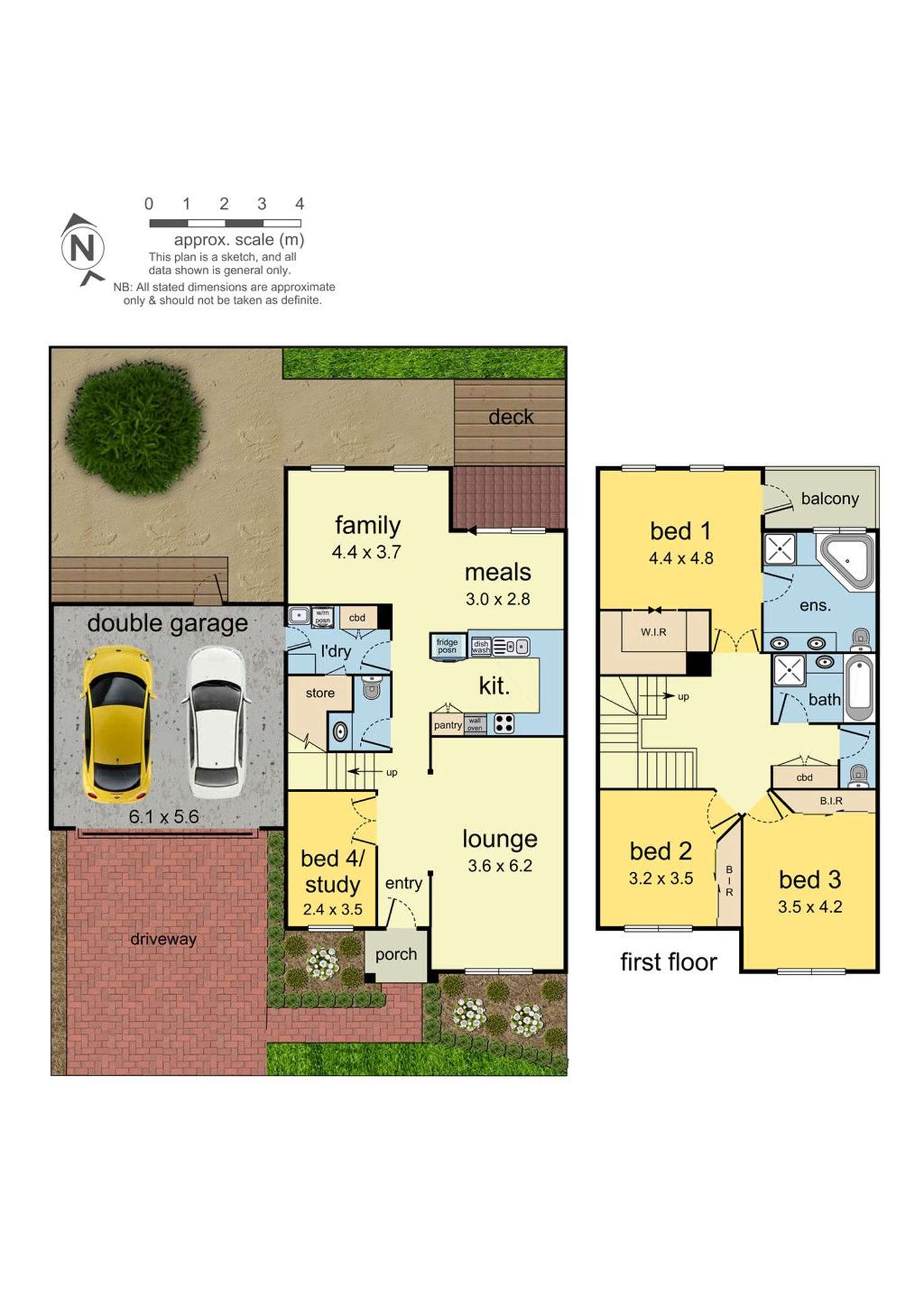 Floorplan of Homely house listing, 25 Larkspur Circuit, Glen Waverley VIC 3150