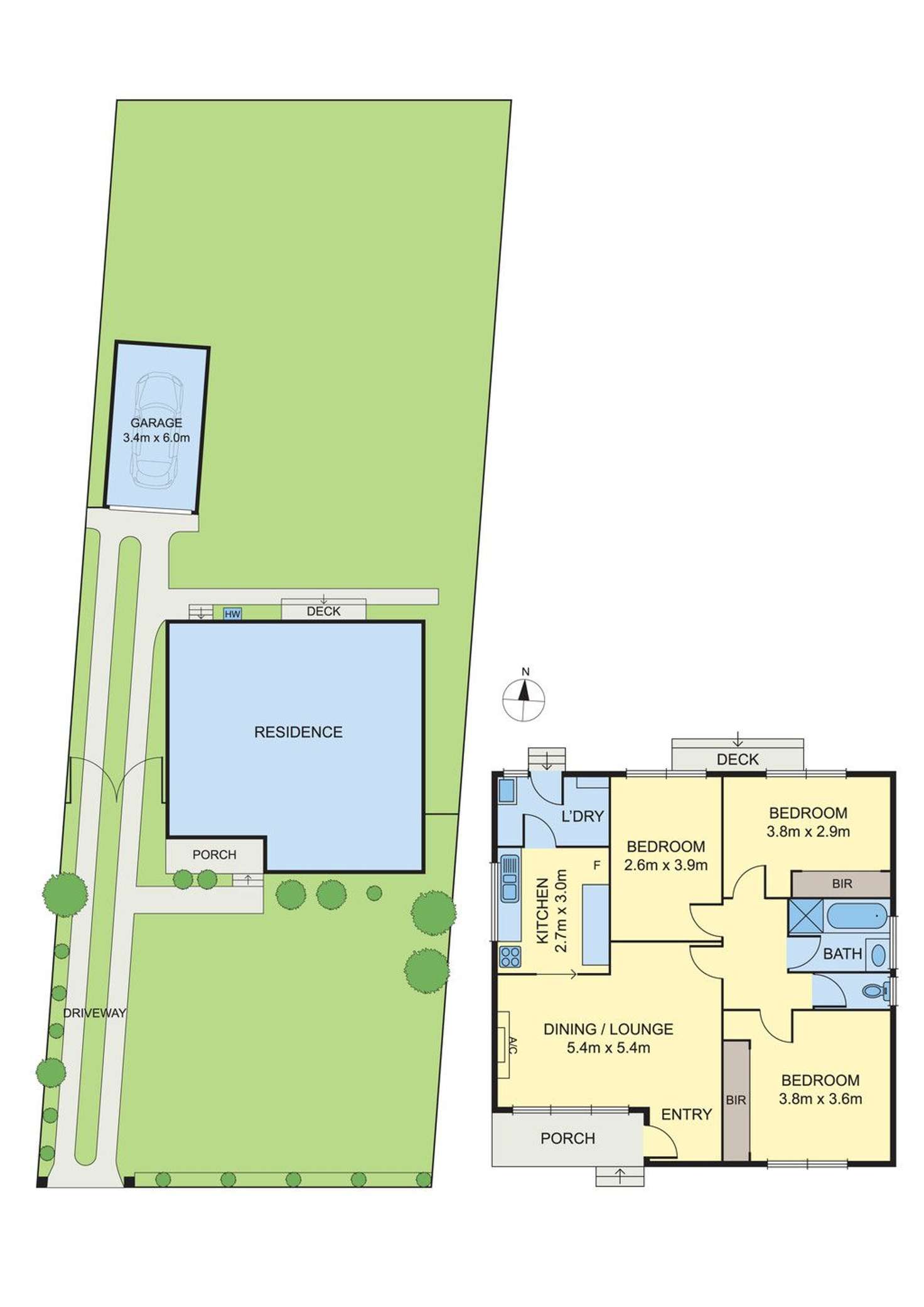 Floorplan of Homely house listing, 20 Palmer Street, Fawkner VIC 3060