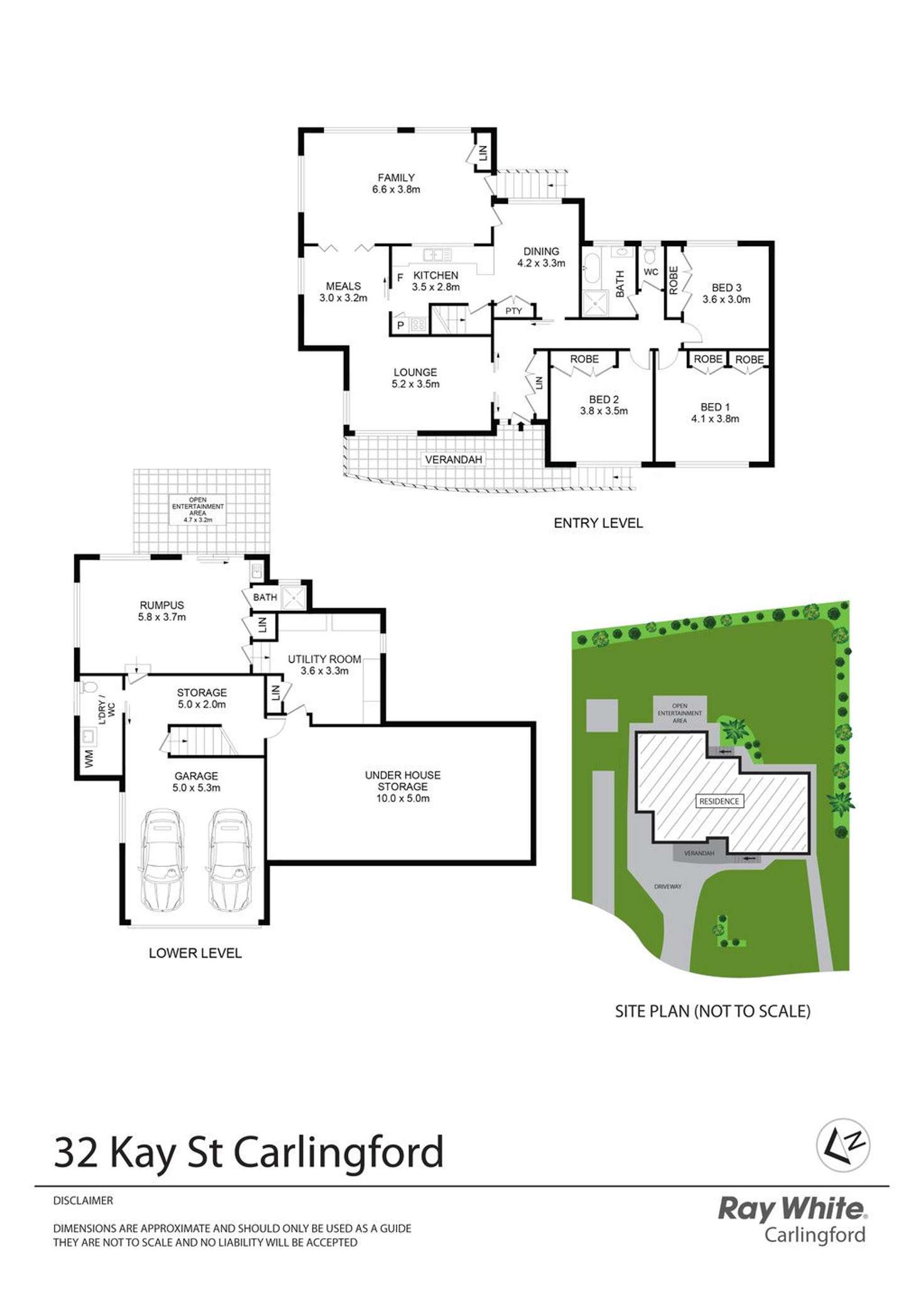 Floorplan of Homely house listing, 32 Kay Street, Carlingford NSW 2118