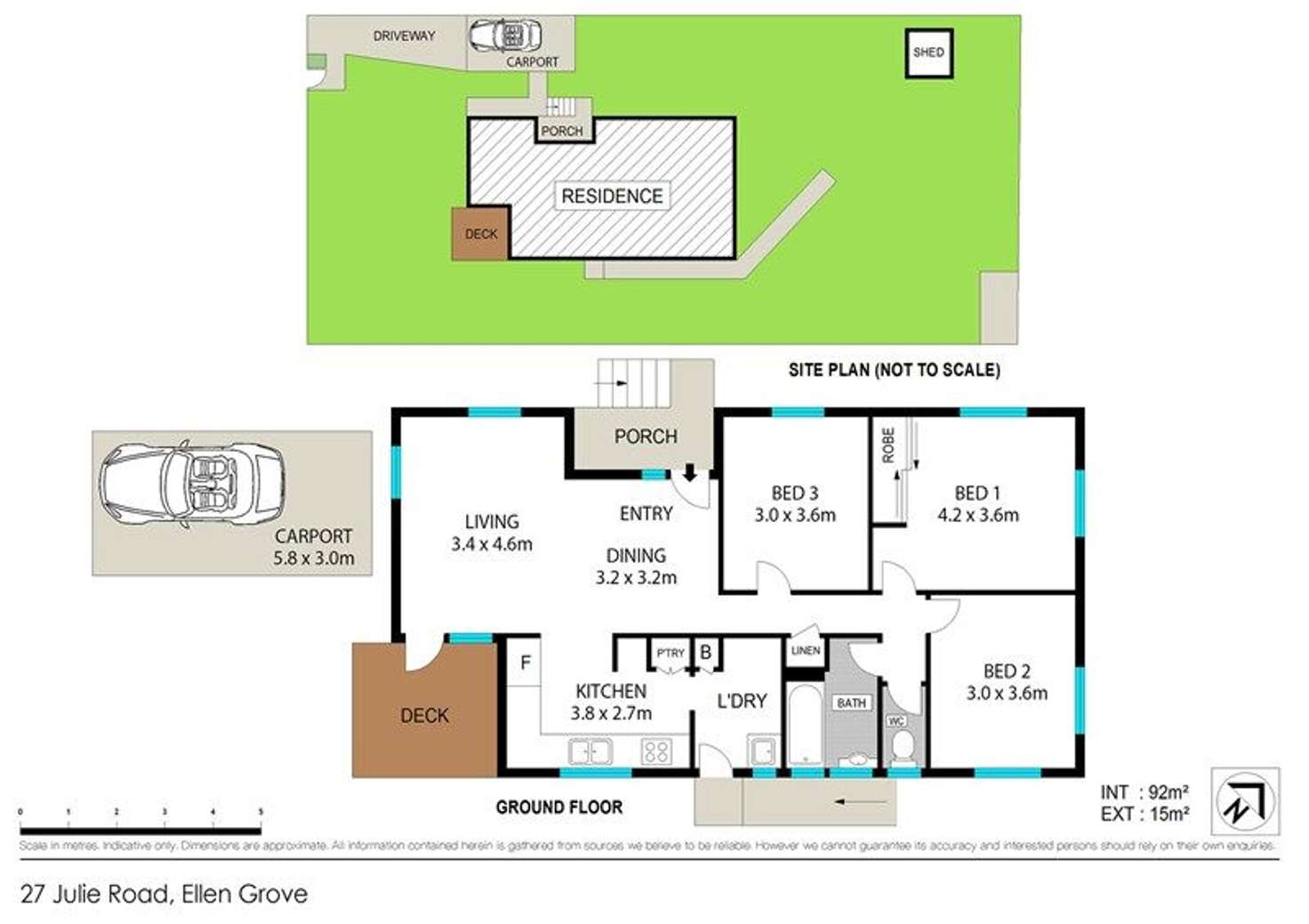 Floorplan of Homely house listing, 27 Julie Road, Ellen Grove QLD 4078