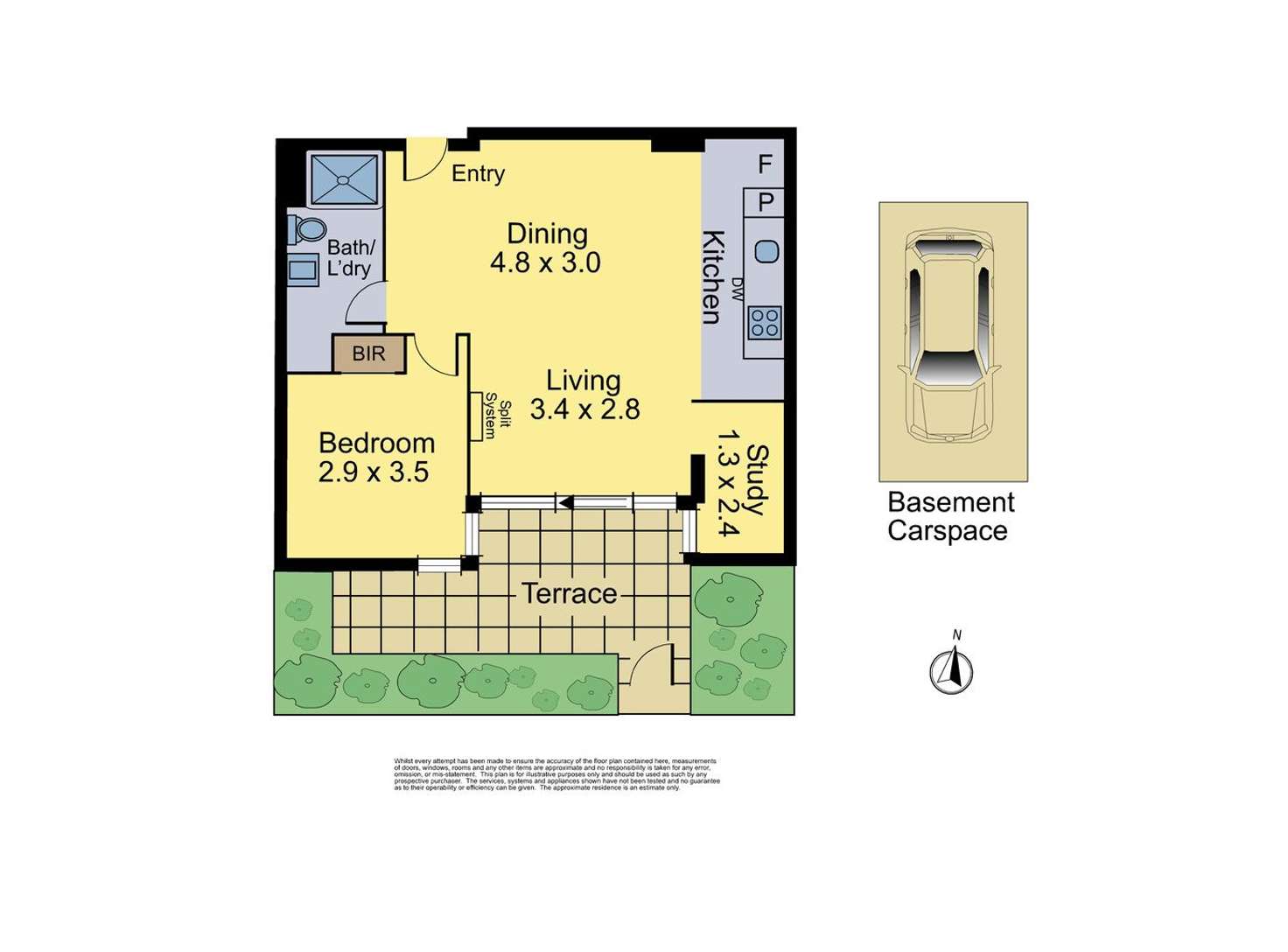 Floorplan of Homely apartment listing, 114B, 1-19 Colombo Street, Mitcham VIC 3132