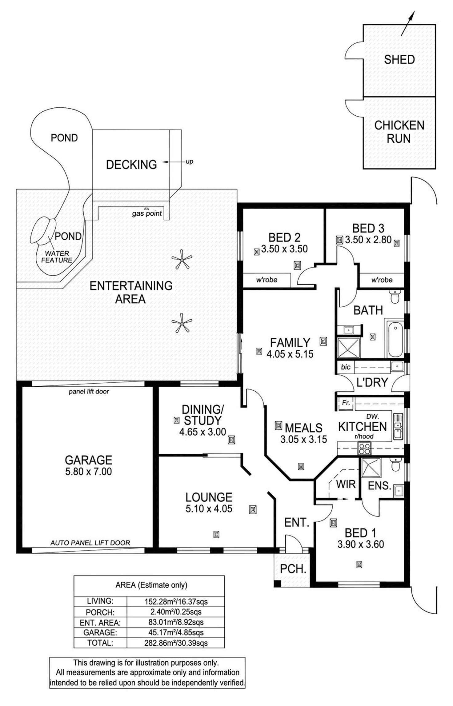Floorplan of Homely house listing, 13 Alfonso Drive, Hallett Cove SA 5158