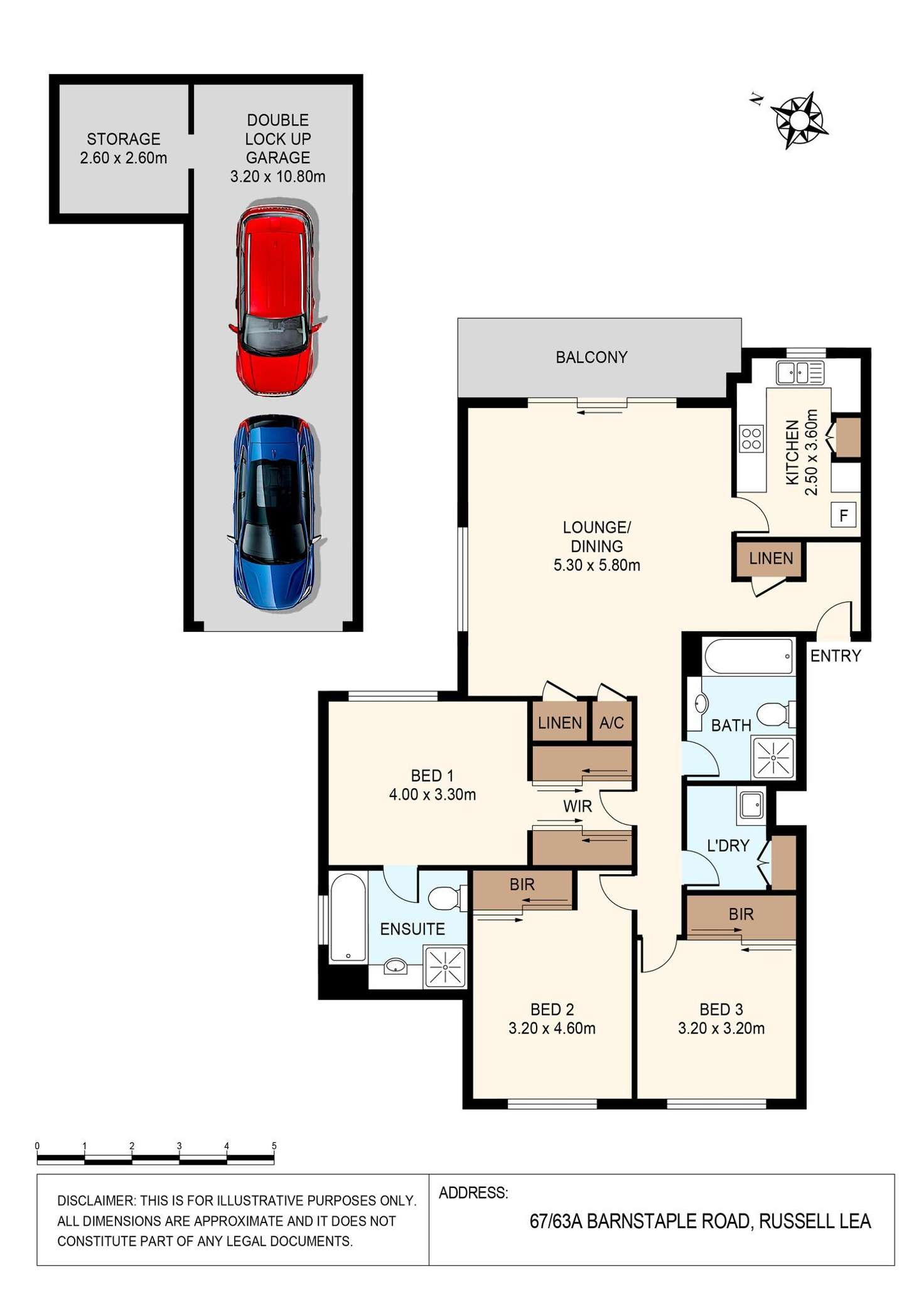 Floorplan of Homely apartment listing, 67/63a Barnstaple Road, Five Dock NSW 2046