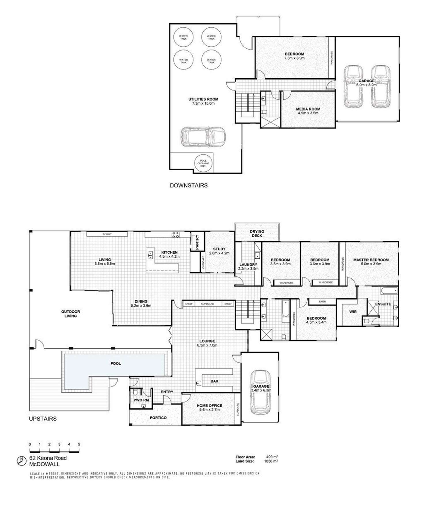 Floorplan of Homely house listing, 62 Keona Road, Mcdowall QLD 4053