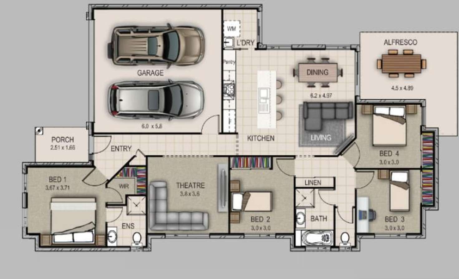 Floorplan of Homely house listing, 9 Bonn Street, Greenbank QLD 4124