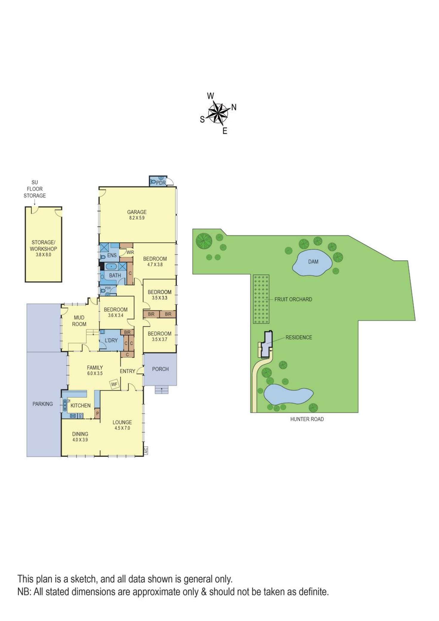 Floorplan of Homely house listing, 55 Hunter Road, Wandin North VIC 3139