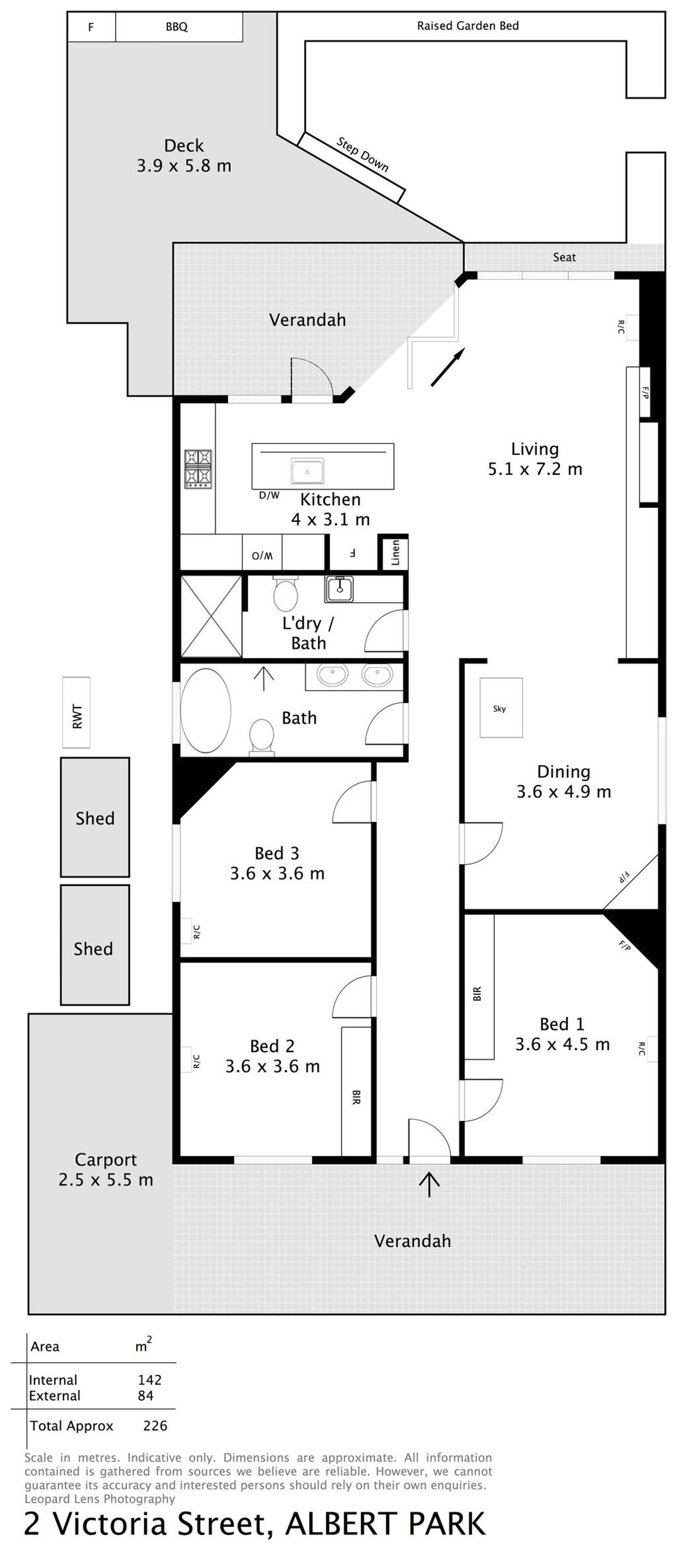 Floorplan of Homely house listing, 2 Victoria Street, Albert Park SA 5014