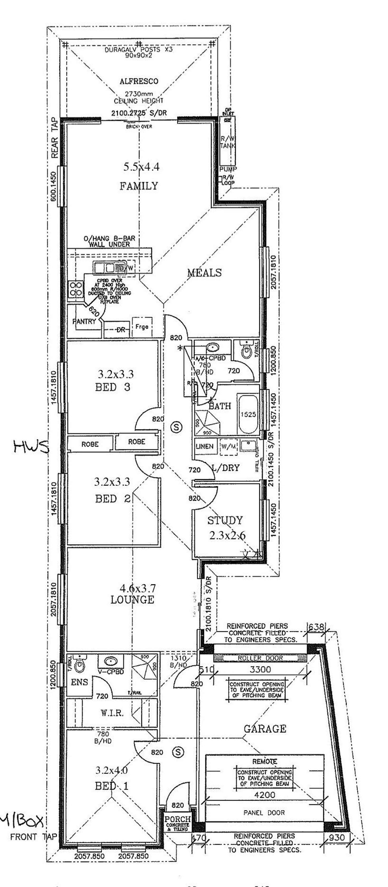 Floorplan of Homely house listing, 22A Wootten Street, Greenacres SA 5086