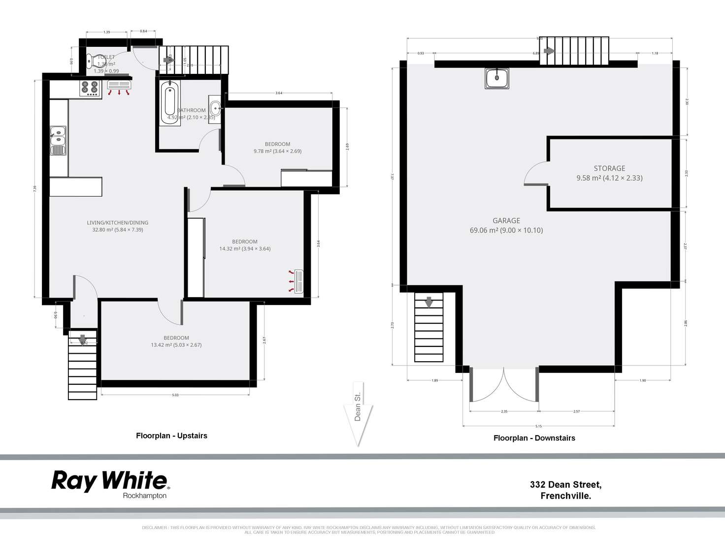 Floorplan of Homely house listing, 332 Dean Street, Frenchville QLD 4701