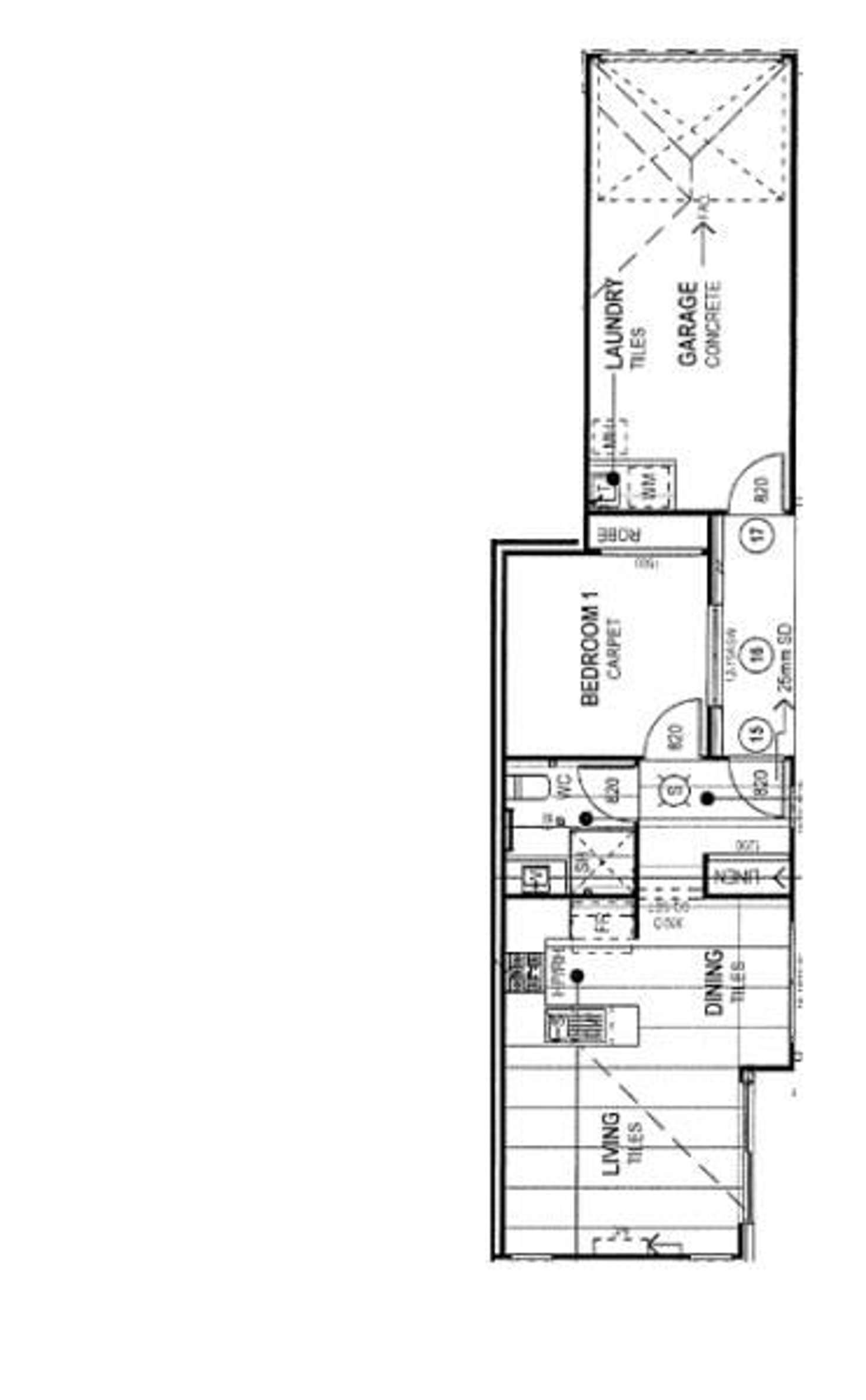 Floorplan of Homely house listing, 2/8 Ward Street, Flinders View QLD 4305