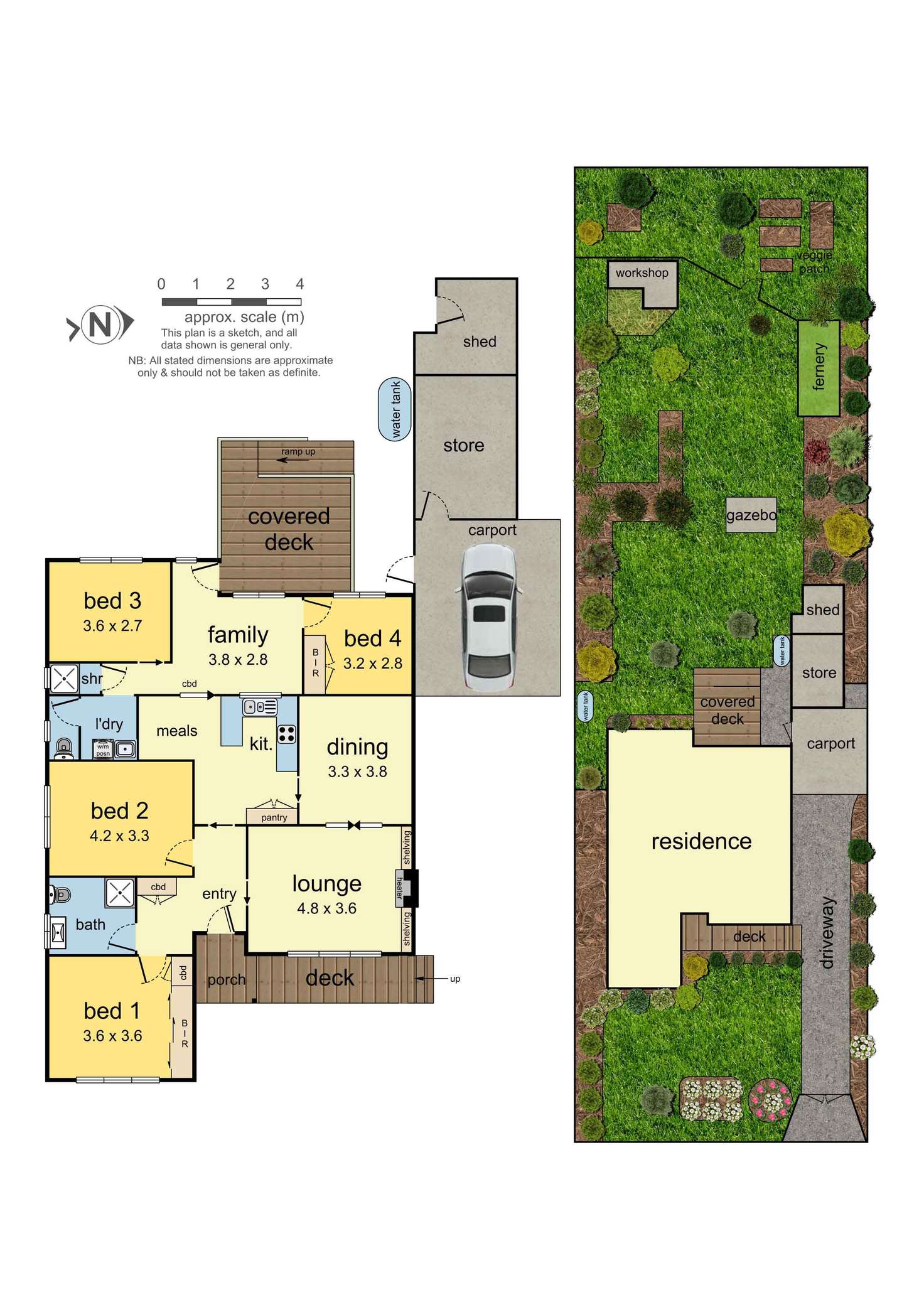 Floorplan of Homely house listing, 5 Lee Avenue, Mount Waverley VIC 3149