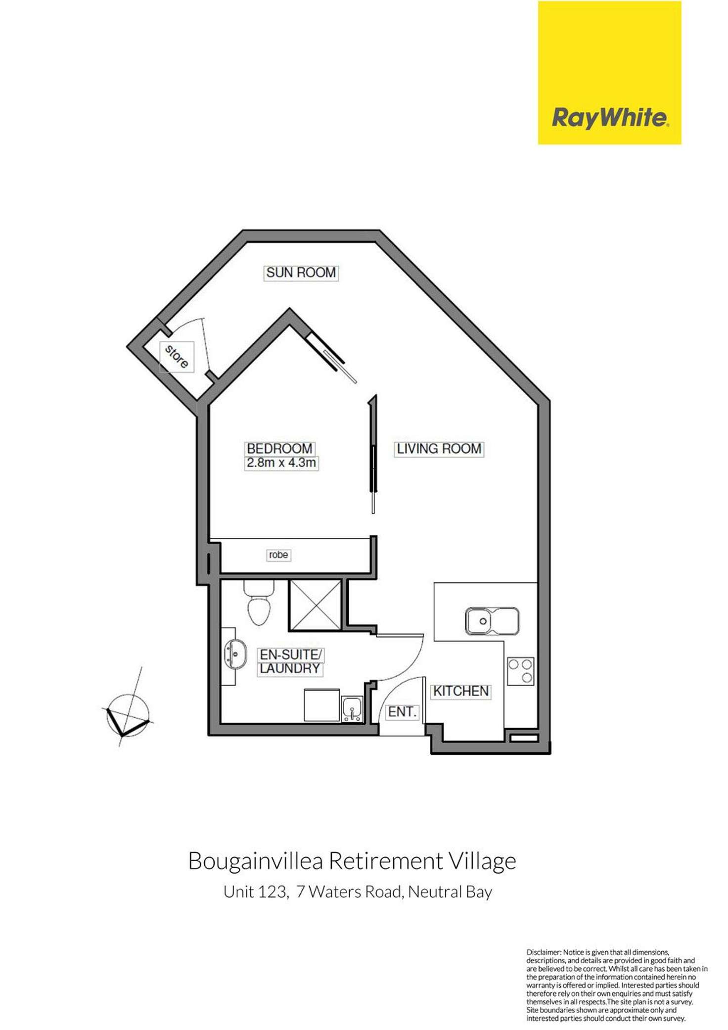 Floorplan of Homely apartment listing, 123/270 Military Road, Neutral Bay NSW 2089