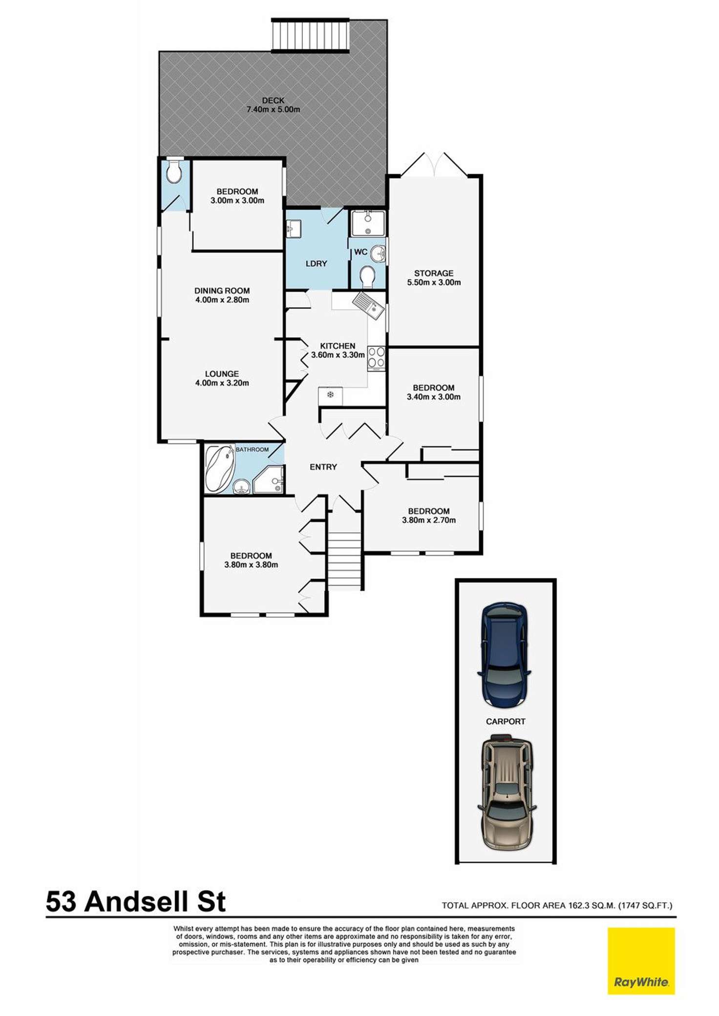 Floorplan of Homely house listing, 53 Ansdell Street, Mount Gravatt QLD 4122