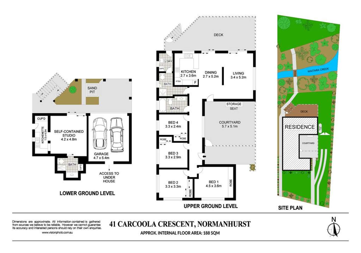 Floorplan of Homely house listing, 41 Carcoola Crescent, Normanhurst NSW 2076