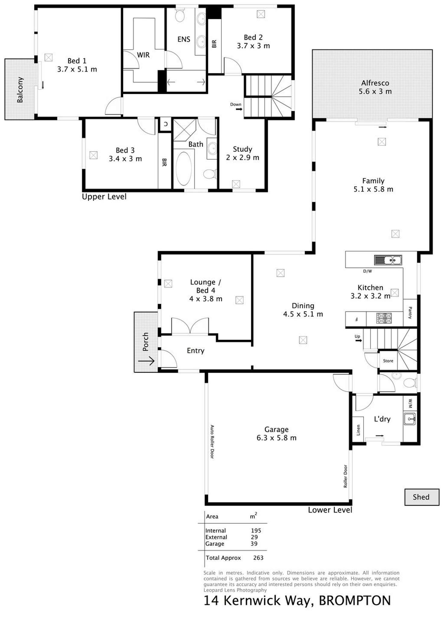 Floorplan of Homely house listing, 14 Kernick Way, Brompton SA 5007