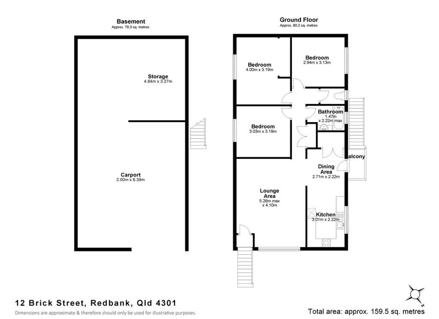 Floorplan of Homely house listing, 12 Brick Street, Redbank QLD 4301