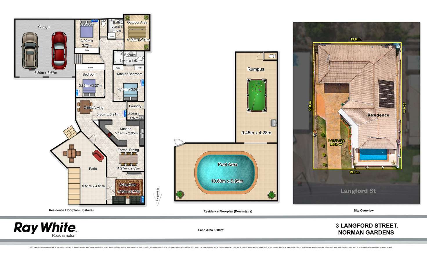 Floorplan of Homely house listing, 3 Langford Street, Norman Gardens QLD 4701