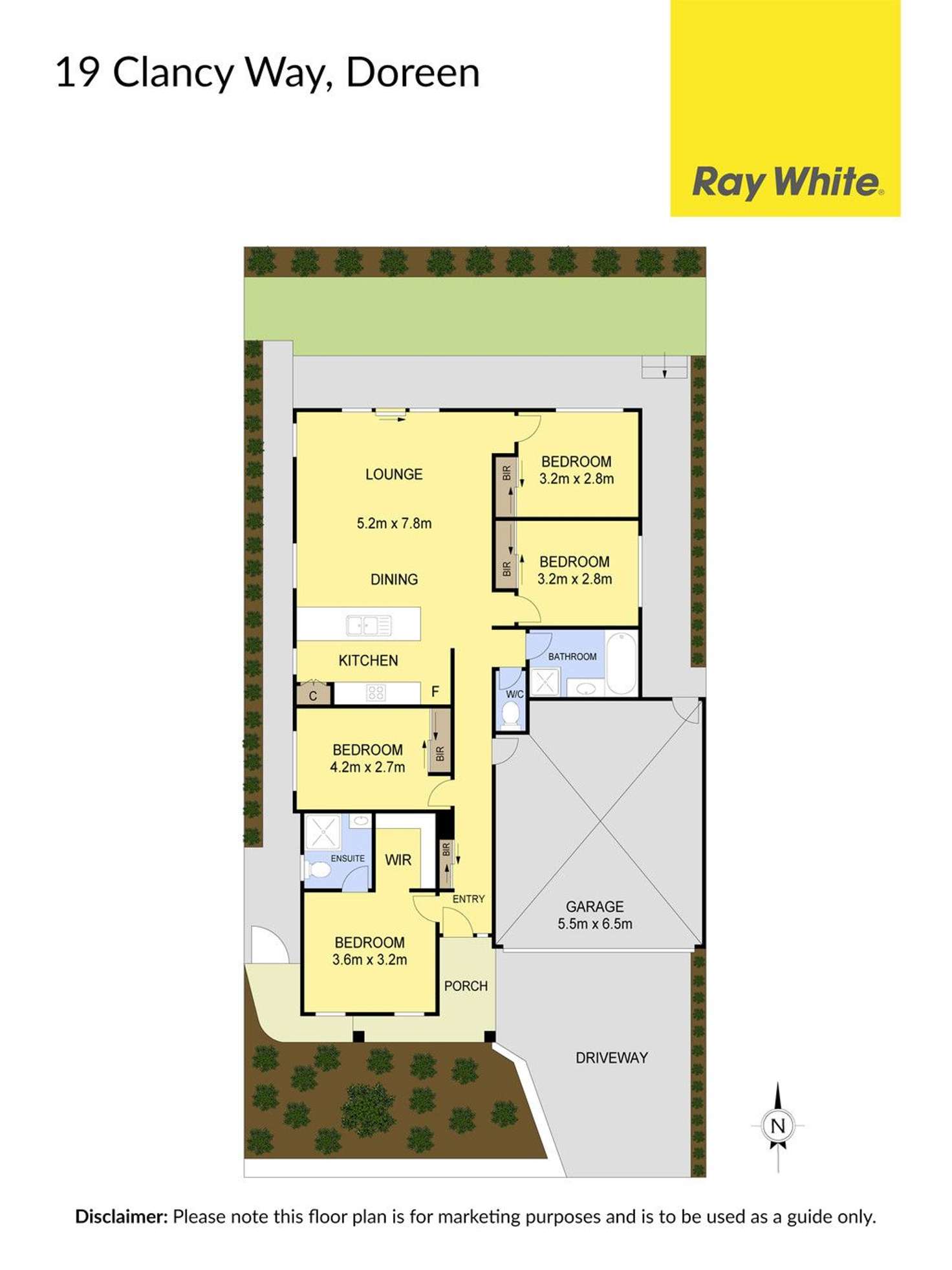 Floorplan of Homely house listing, 19 Clancy Way, Doreen VIC 3754