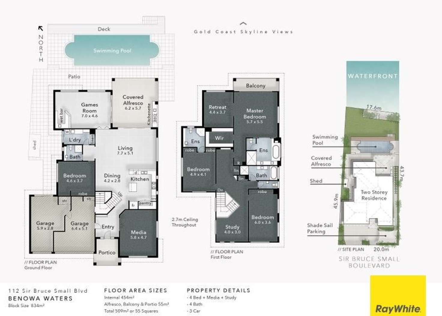 Floorplan of Homely house listing, 112 Sir Bruce Small Boulevard, Benowa Waters QLD 4217