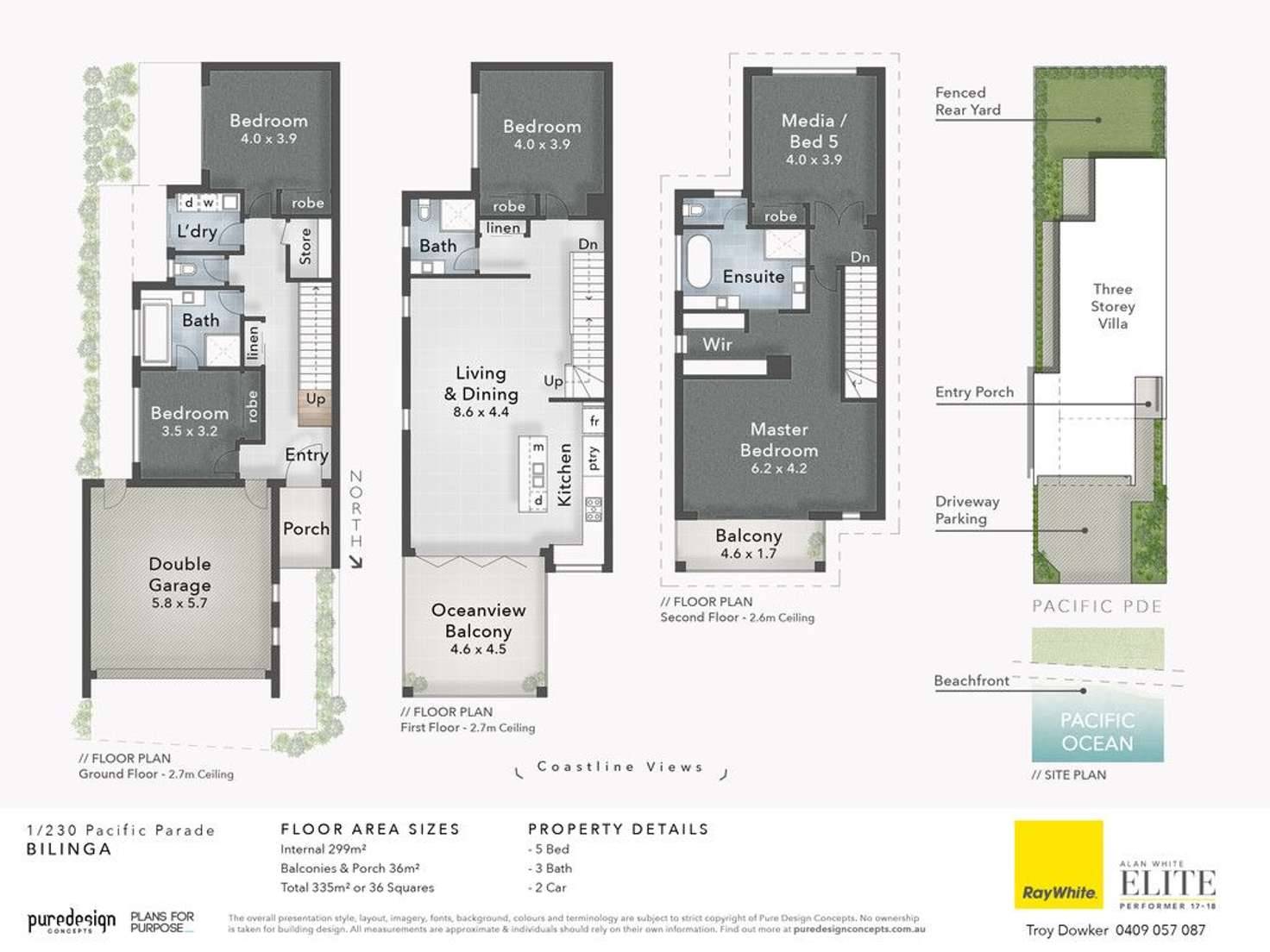 Floorplan of Homely other listing, 1/230 Pacific Parade, Bilinga QLD 4225