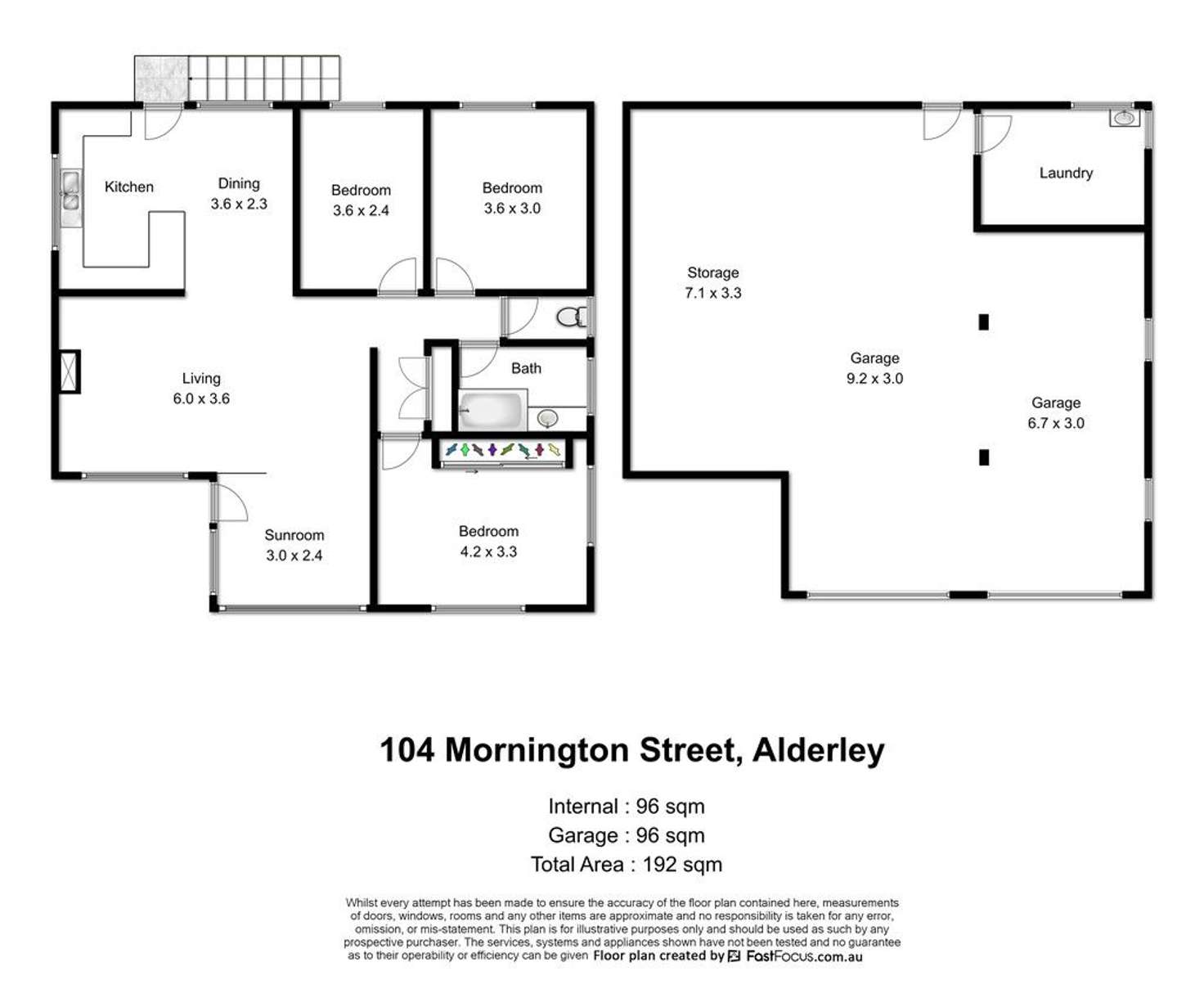 Floorplan of Homely house listing, 104 Mornington Street, Alderley QLD 4051