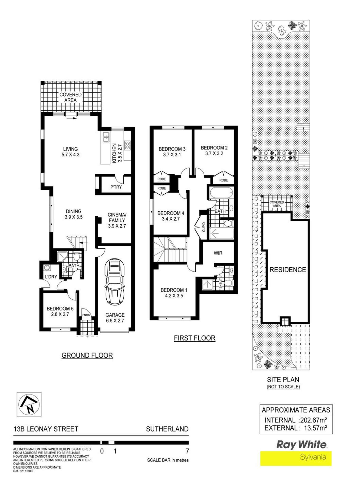 Floorplan of Homely other listing, 13b Leonay Street, Sutherland NSW 2232