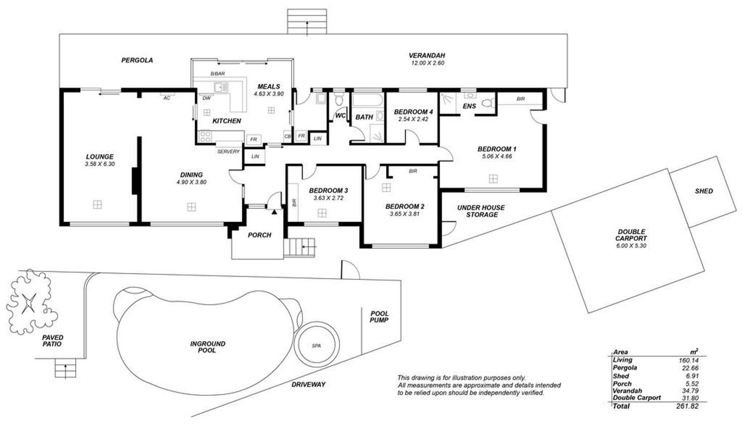 Floorplan of Homely house listing, 47 Jackson Avenue, Coromandel Valley SA 5051