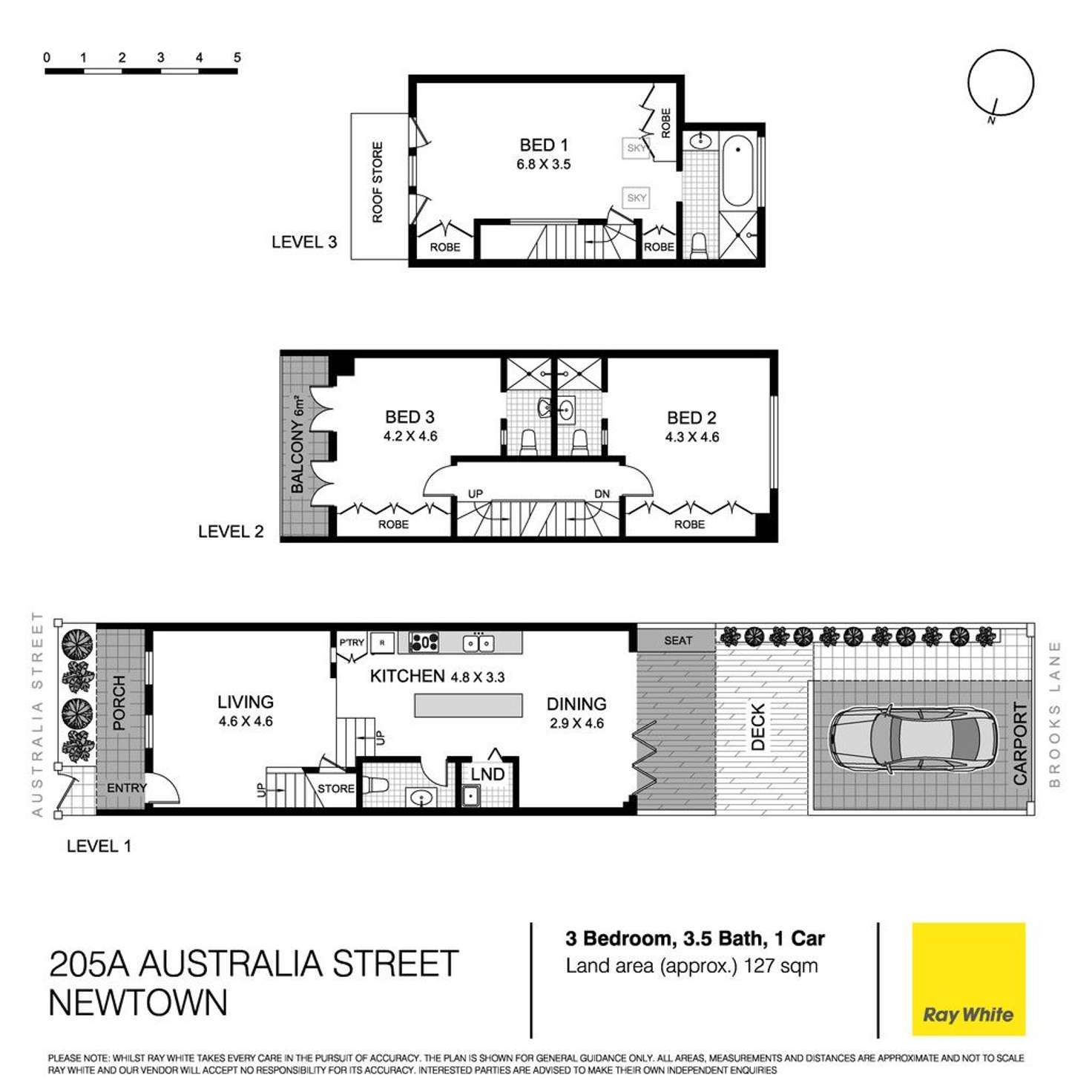 Floorplan of Homely house listing, 205A Australia Street, Newtown NSW 2042